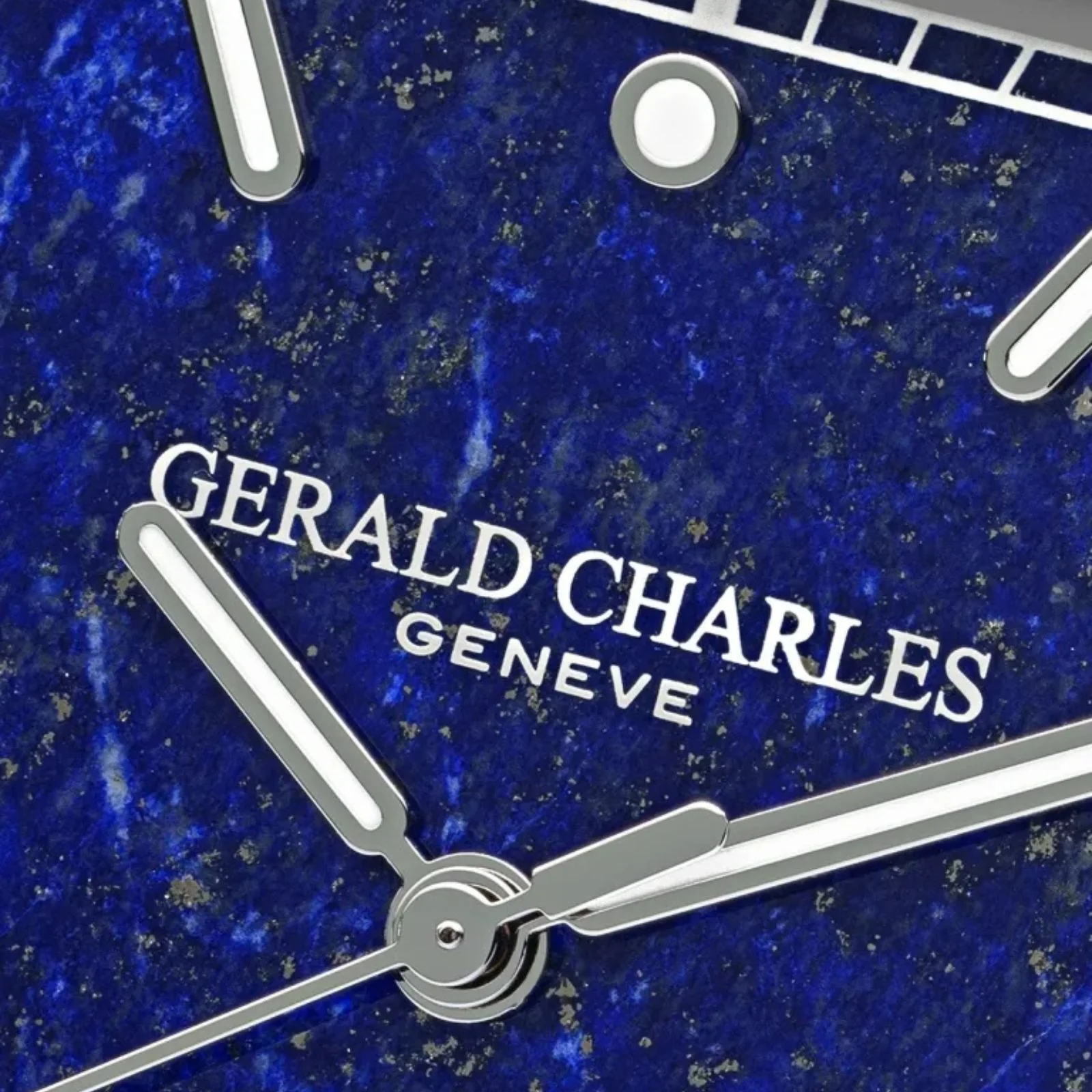 Maestro 2.0 Ultra-Thin Lapis Lazuli | 39mm, Steel, Rubber, Blue Dial - Image 4