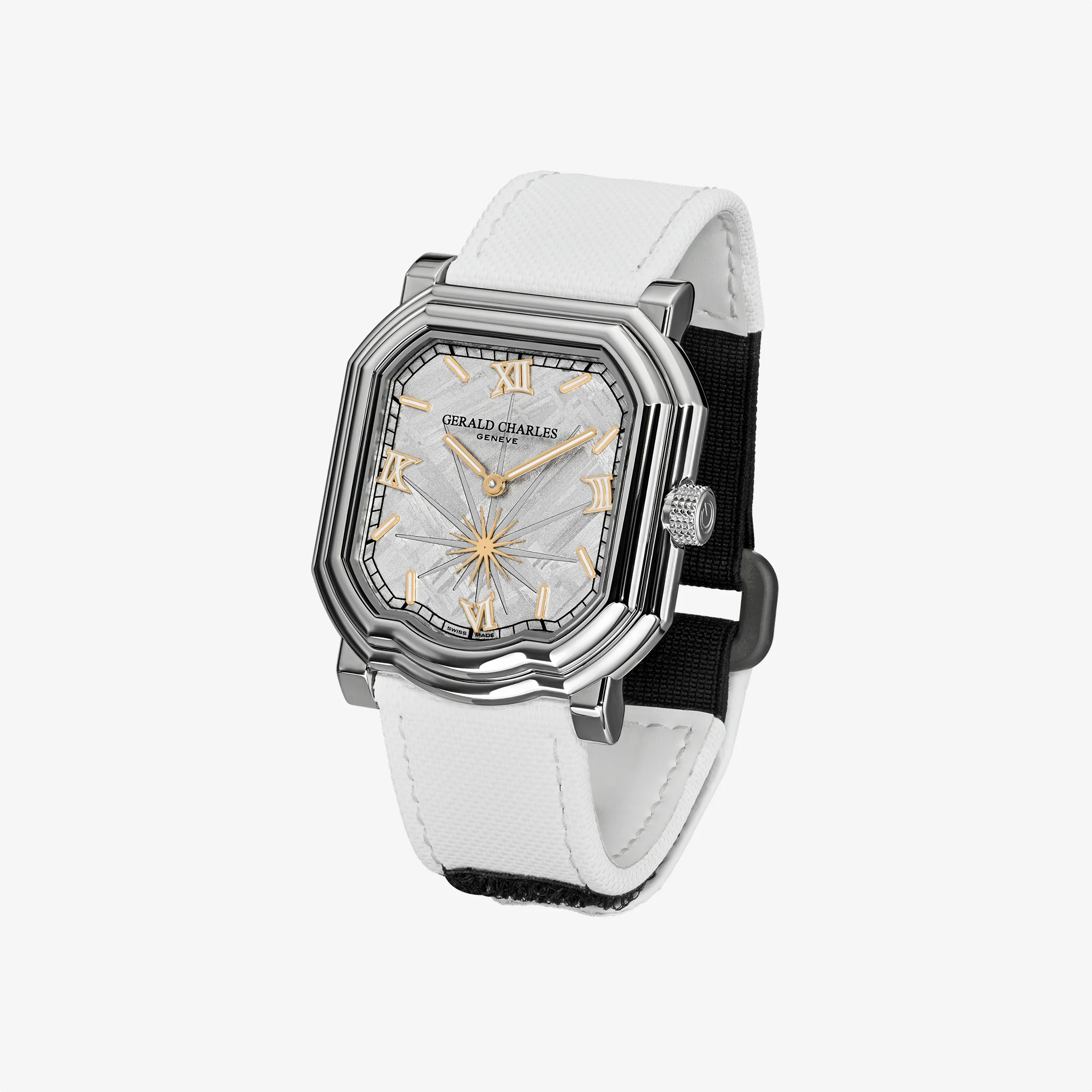 Maestro 2.0 Meteorite Silver | 39mm, Steel, Fabric, White Dial - Image 2
