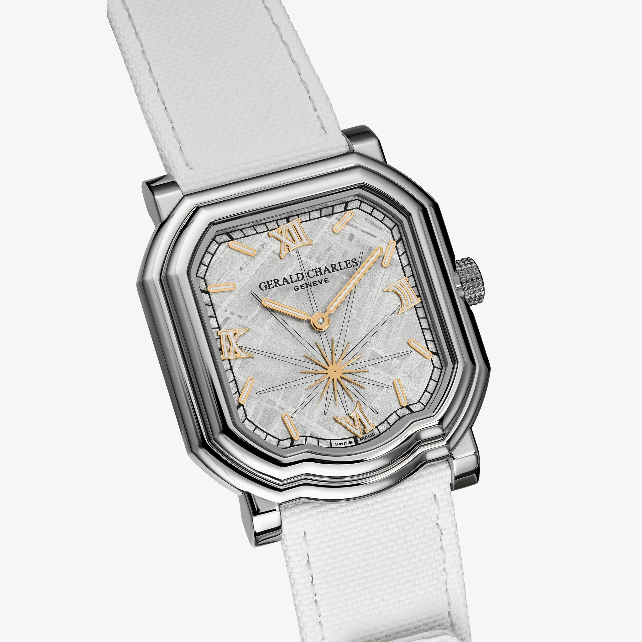 Maestro 2.0 Meteorite Silver | 39mm, Steel, Fabric, White Dial - Image 4