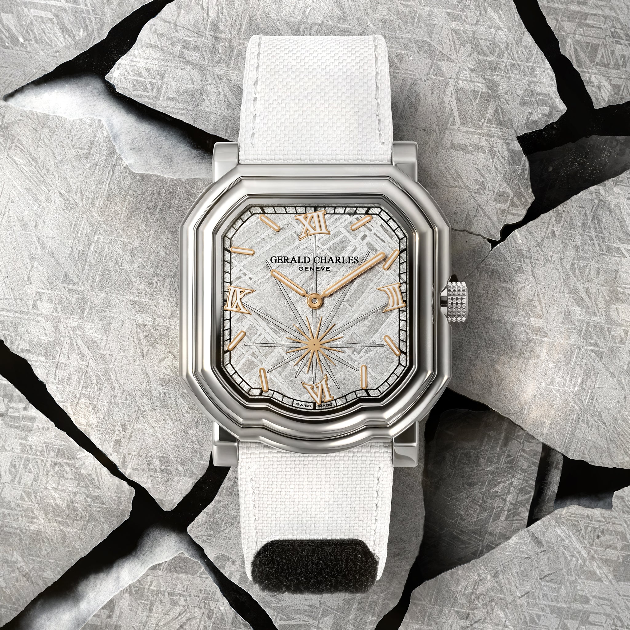 Maestro 2.0 Meteorite Silver | 39mm, Steel, Fabric, White Dial - Image 6