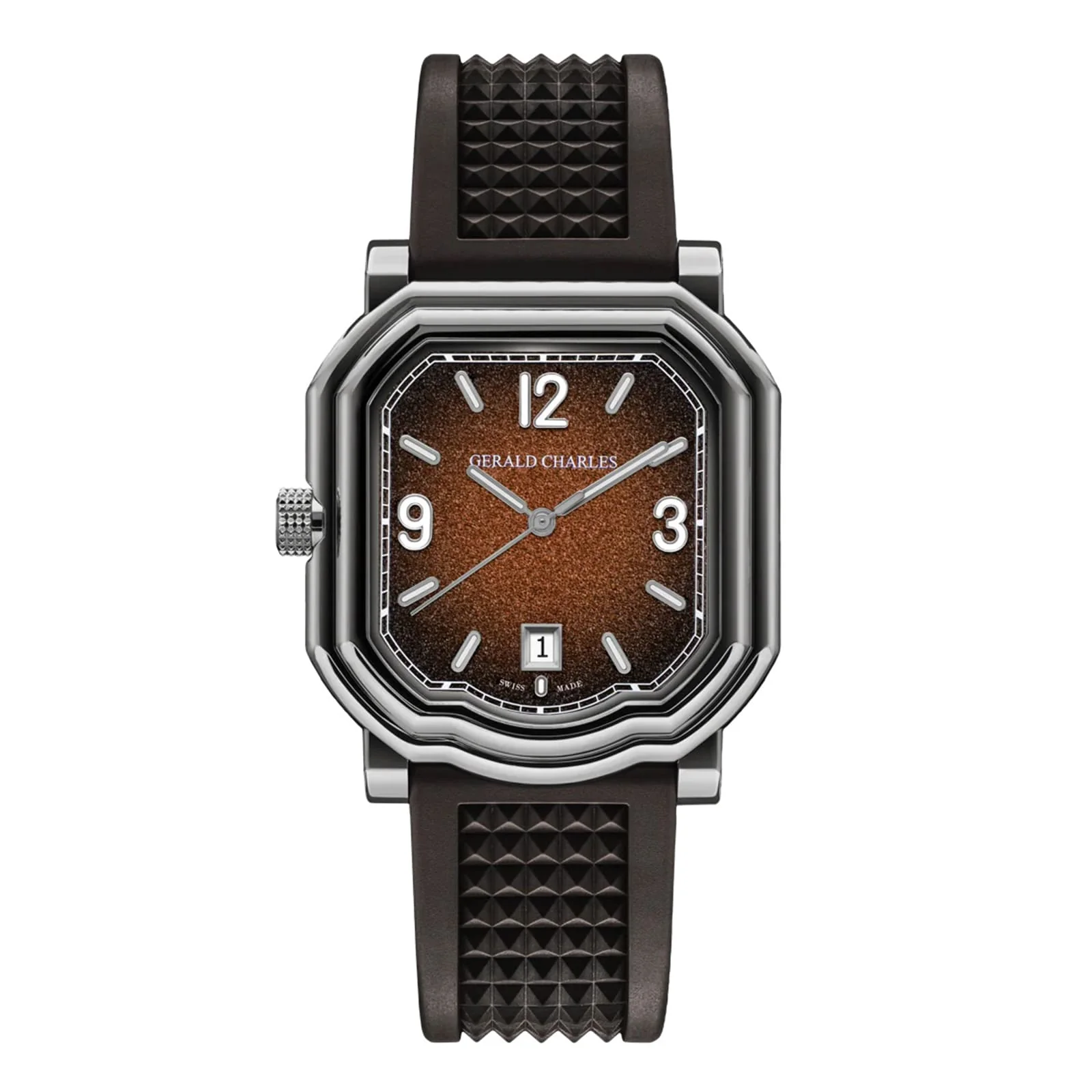 Maestro GC Sport | 39mm, Titanium, Rubber, Brown Dial