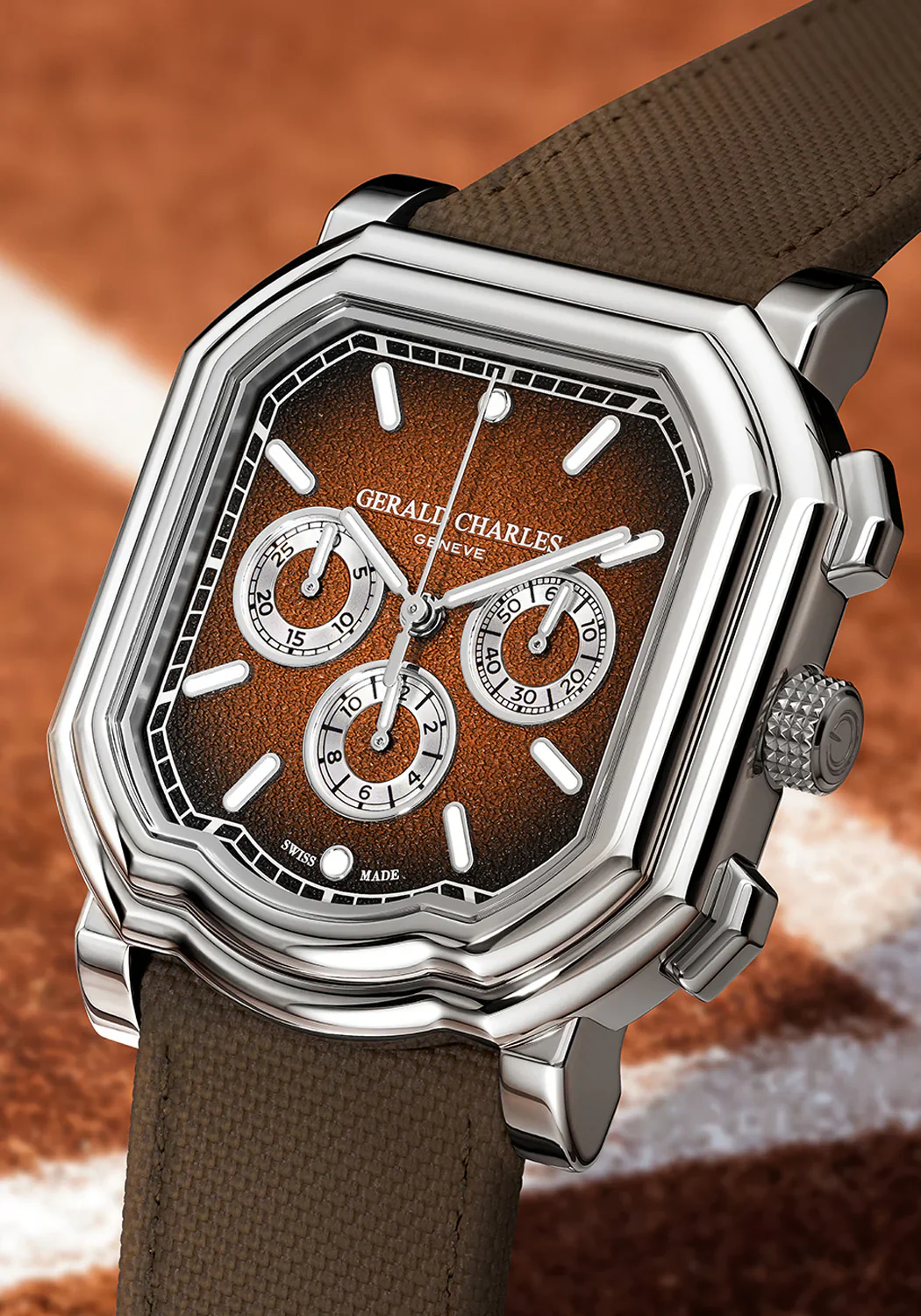 Maestro 3.0 Chronograph | Clay, Mens Watch - Image 2