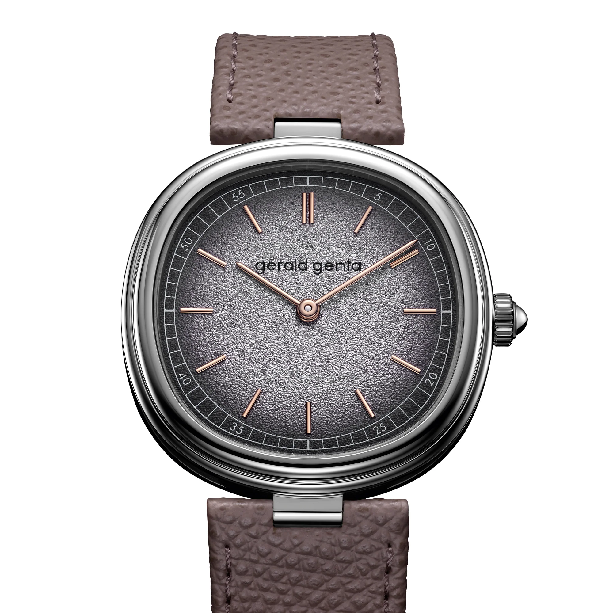 Geneva Time Only Grafite | 38mm, White gold