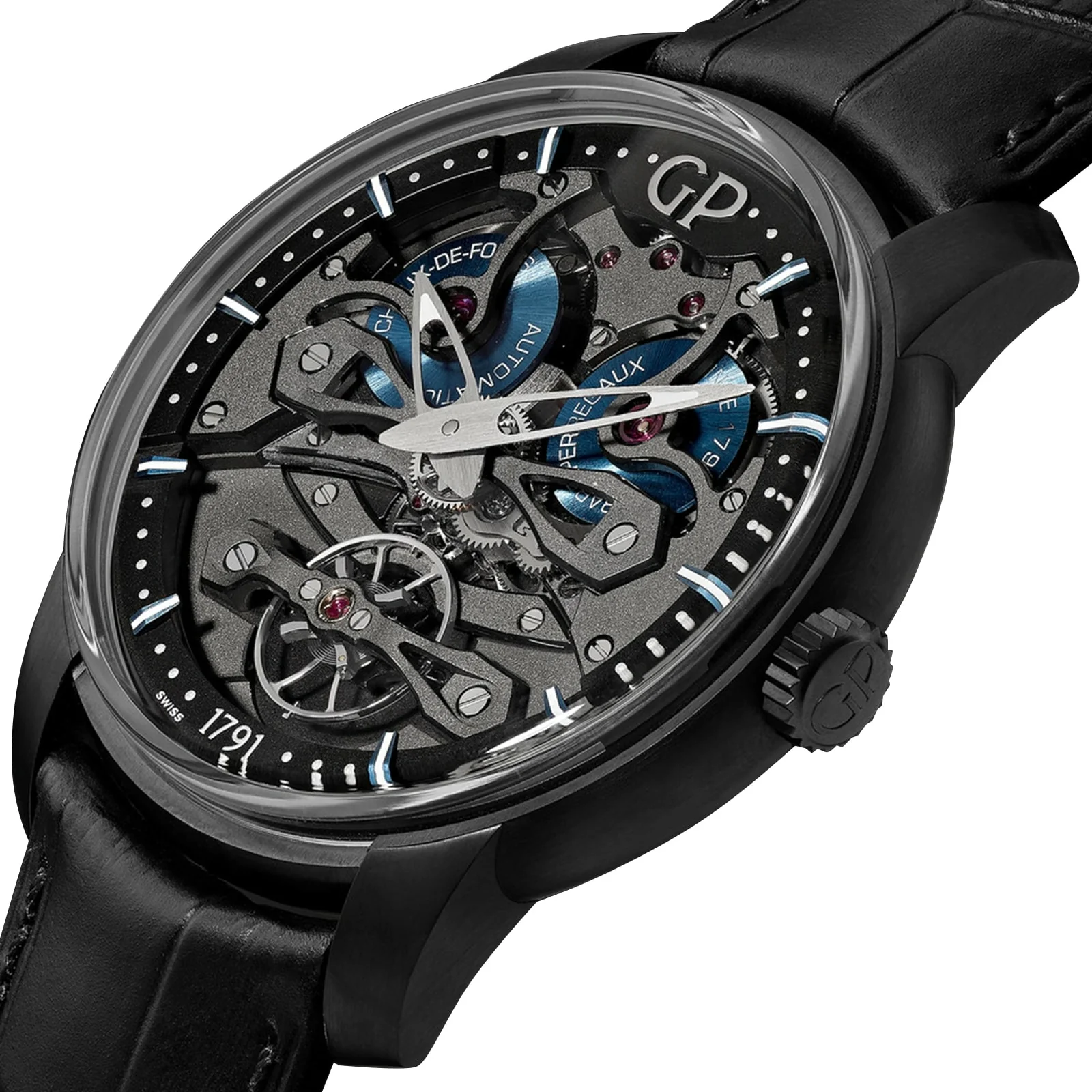 Neo Bridges Earth To Sky Edition | 45mm, Titanium, Alligator Leather, Black Dial - Image 2