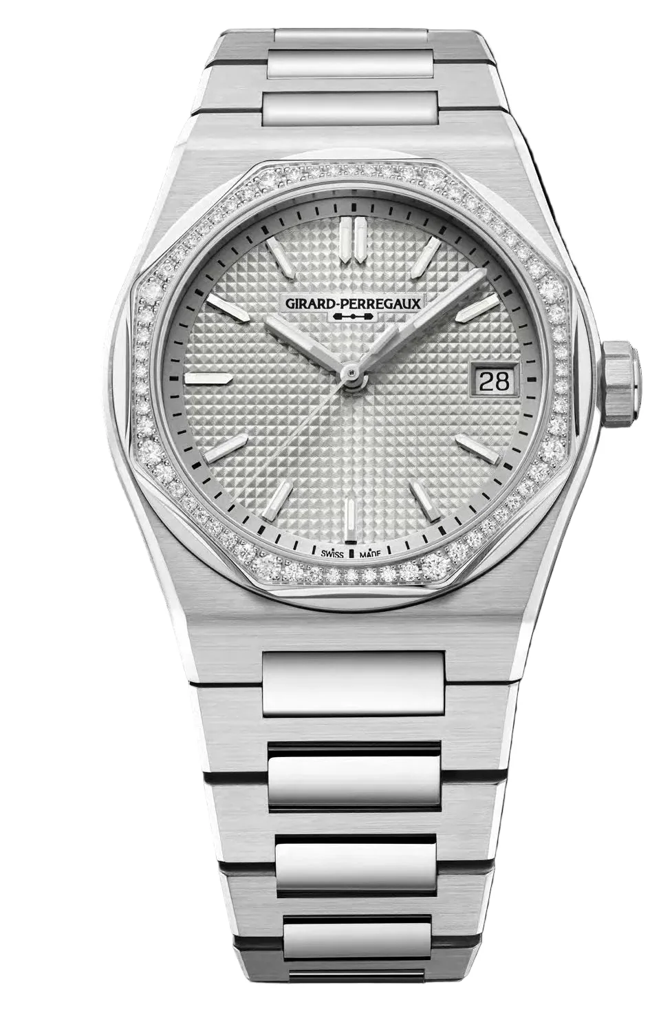 Laureato Fifty Self-Winding | 36mm, Diamond-Set