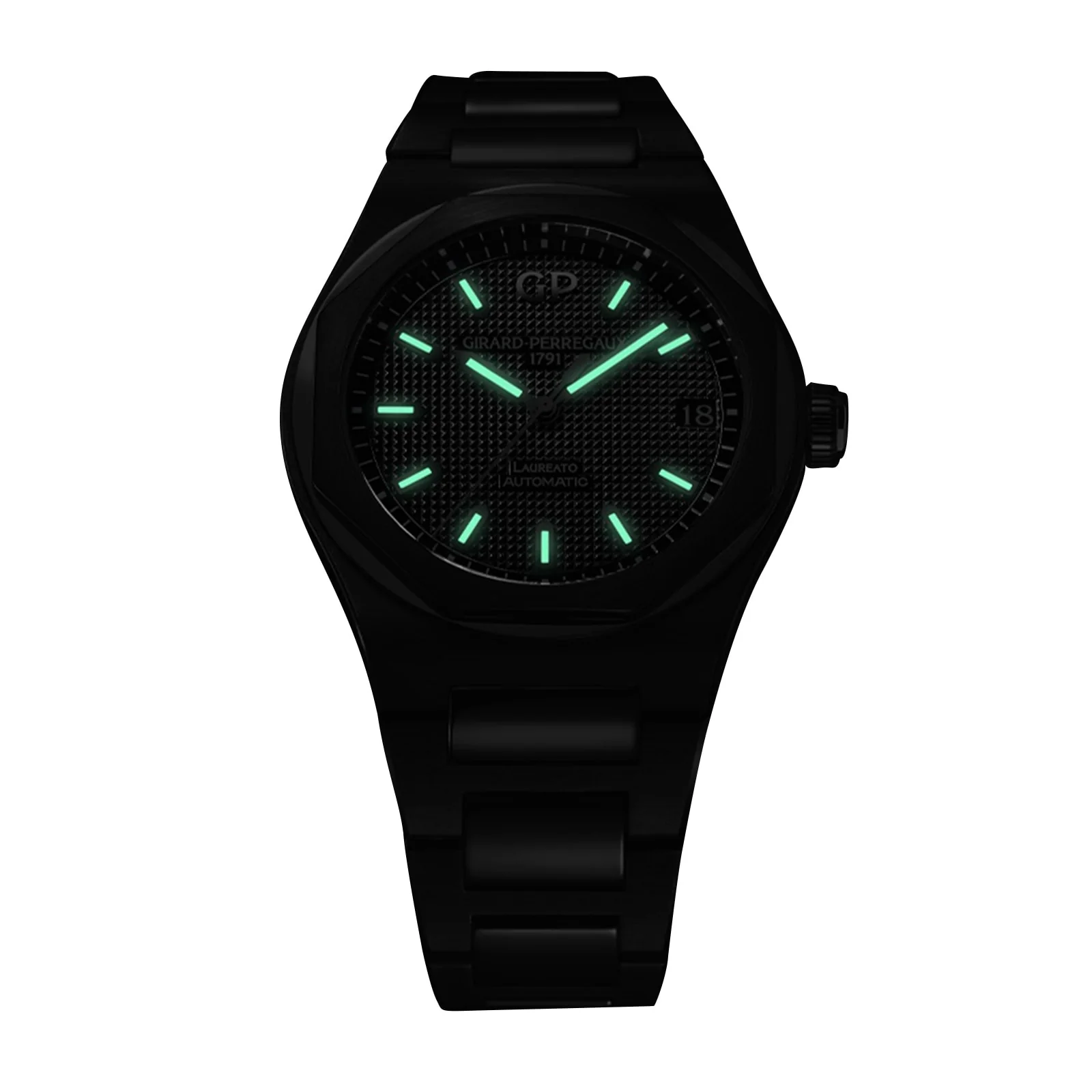 Laureato 42 | 42mm, Ceramic, Black Dial - Image 4