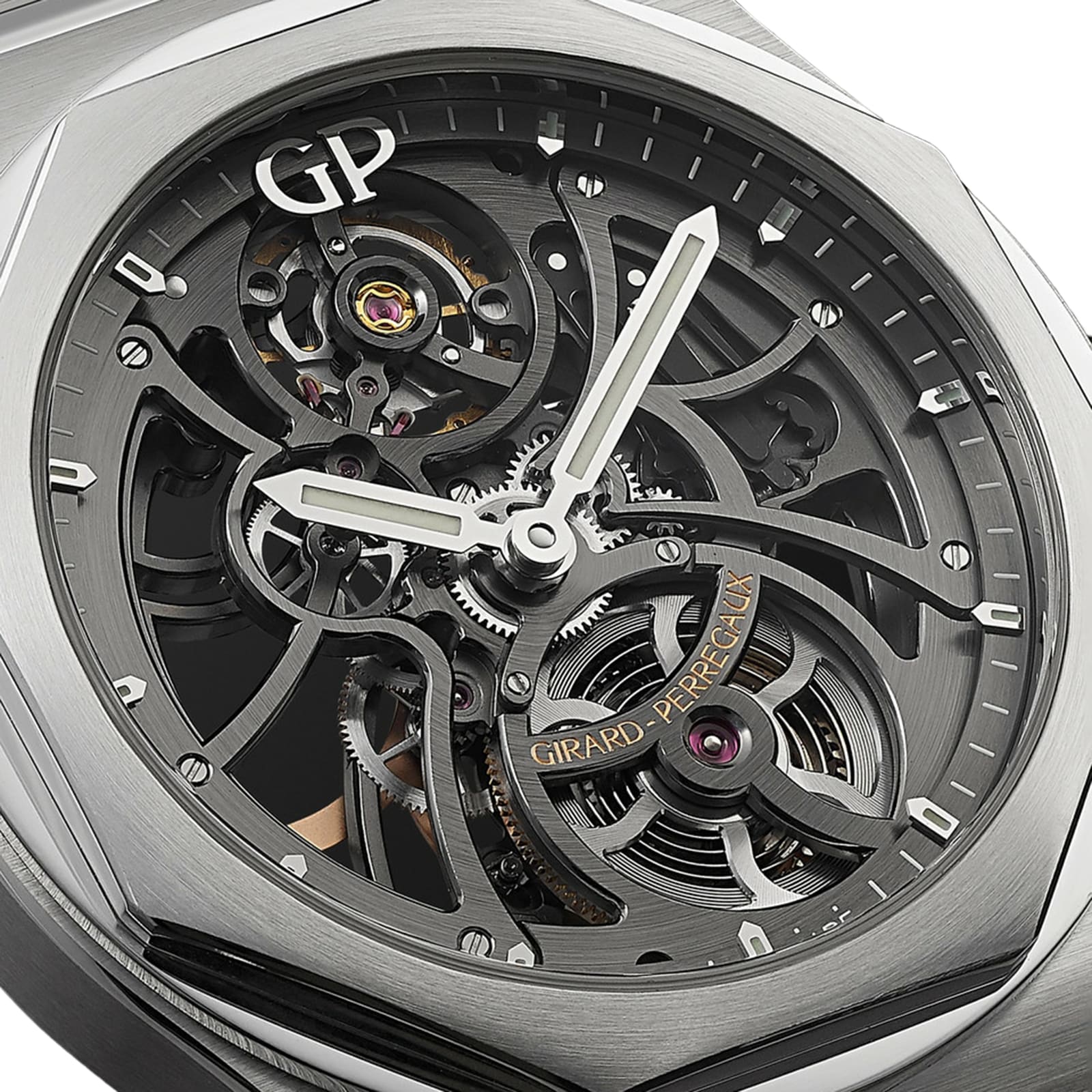 Laureato Skeleton | 42mm, Steel, Grey Dial - Image 3