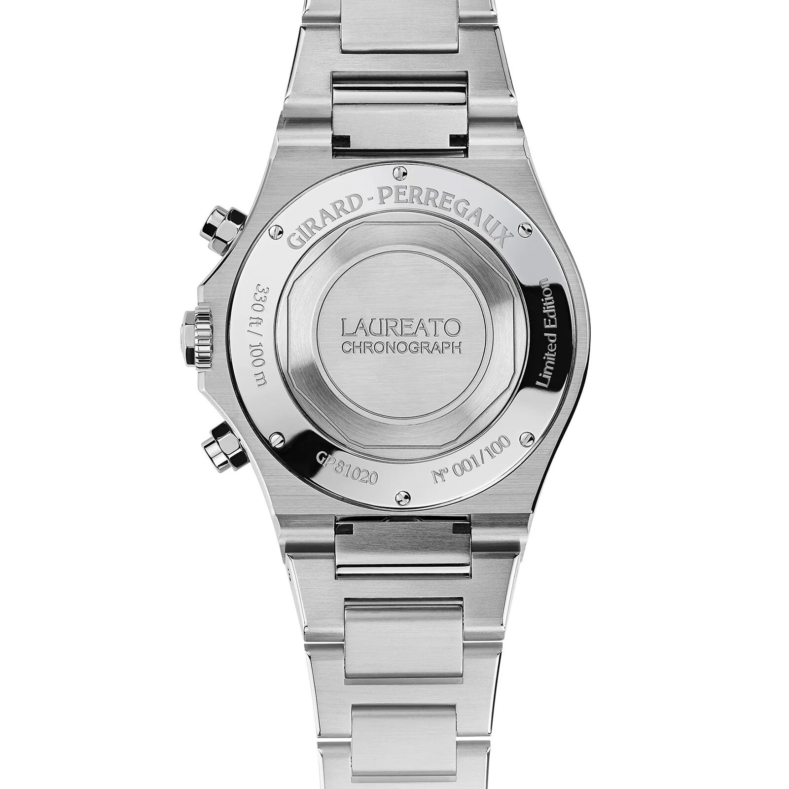 Laureato Chronograph 42 | 42mm, Steel, Black Dial, Ref. 81020-11-3254-1GM - Image 3