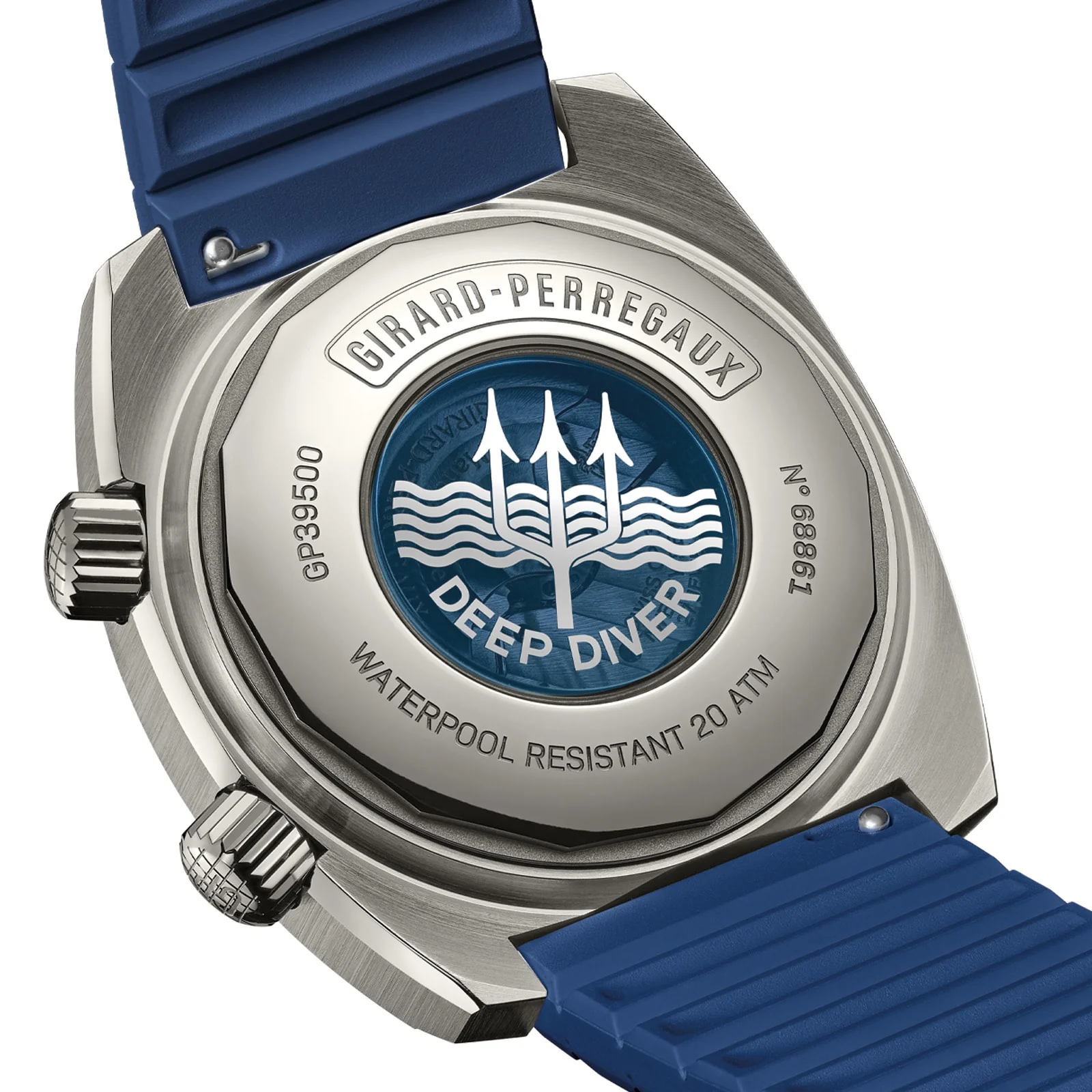 Deep Diver | 40mm, Steel, Rubber, Orange Dial - Image 5