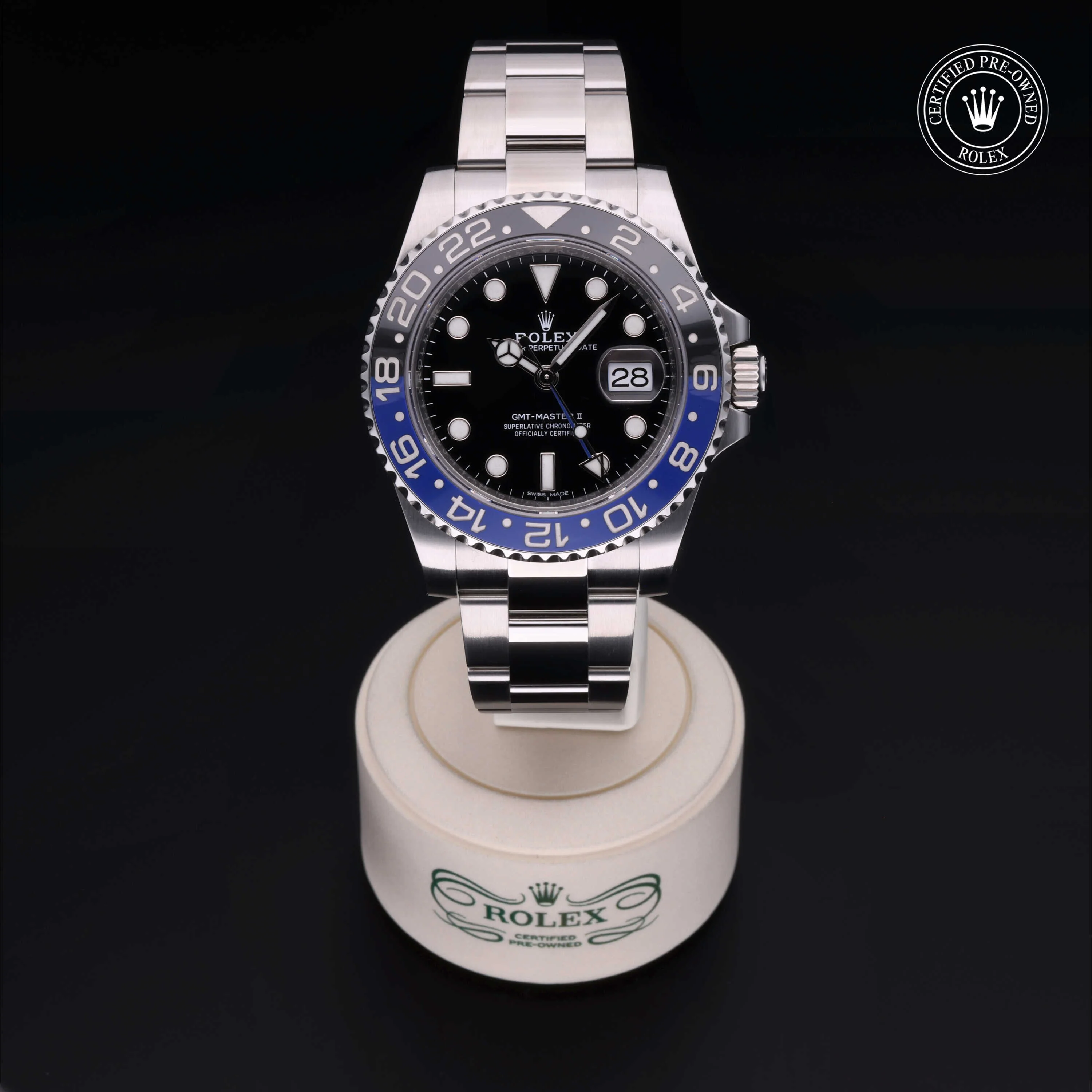 GMT-Master II | 40mm, Steel, Ref. M116710BLNR - Image 3