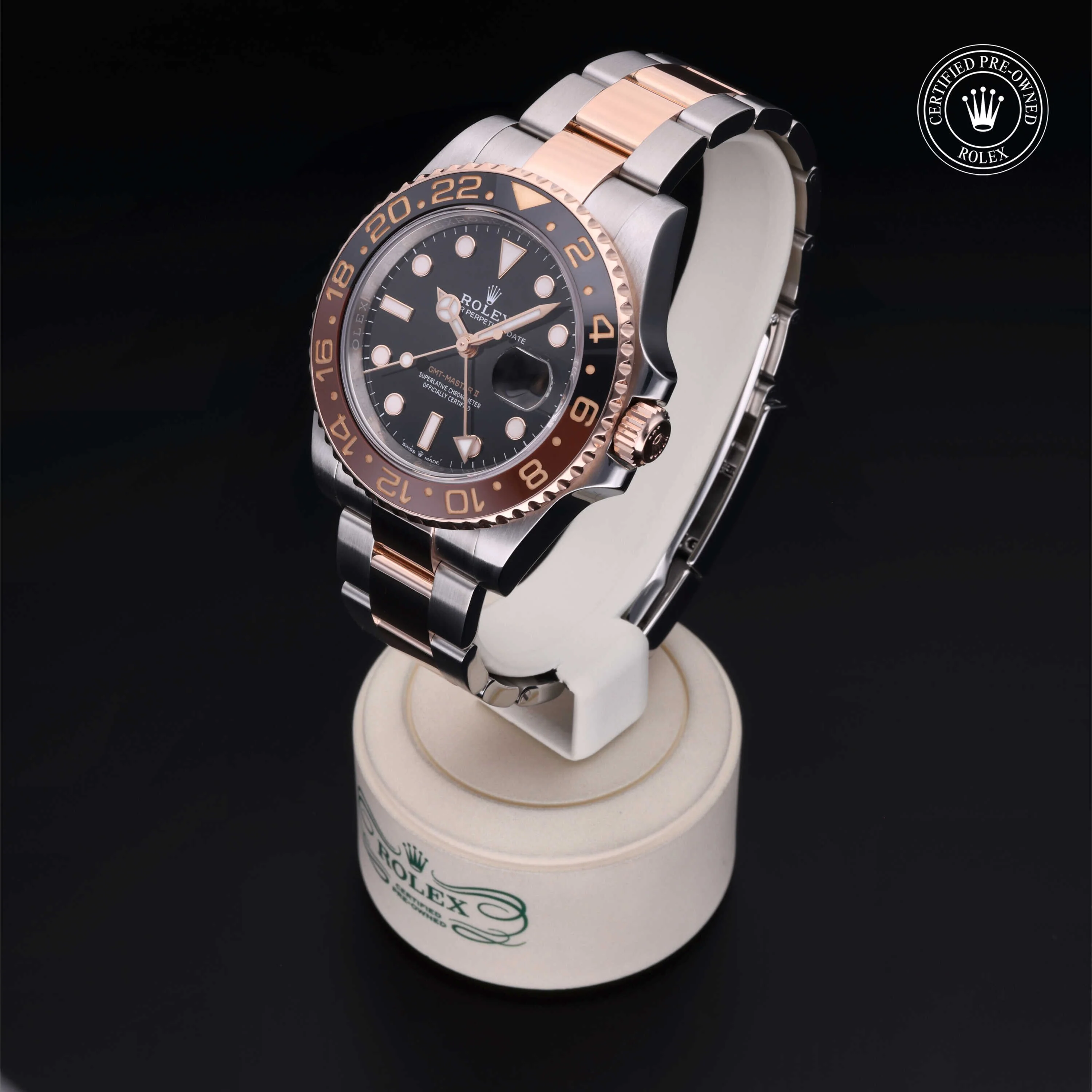 GMT-Master II | 40mm, Two-Tone Steel & 18K Rose Gold, Ref. M126711CHNR - Image 4