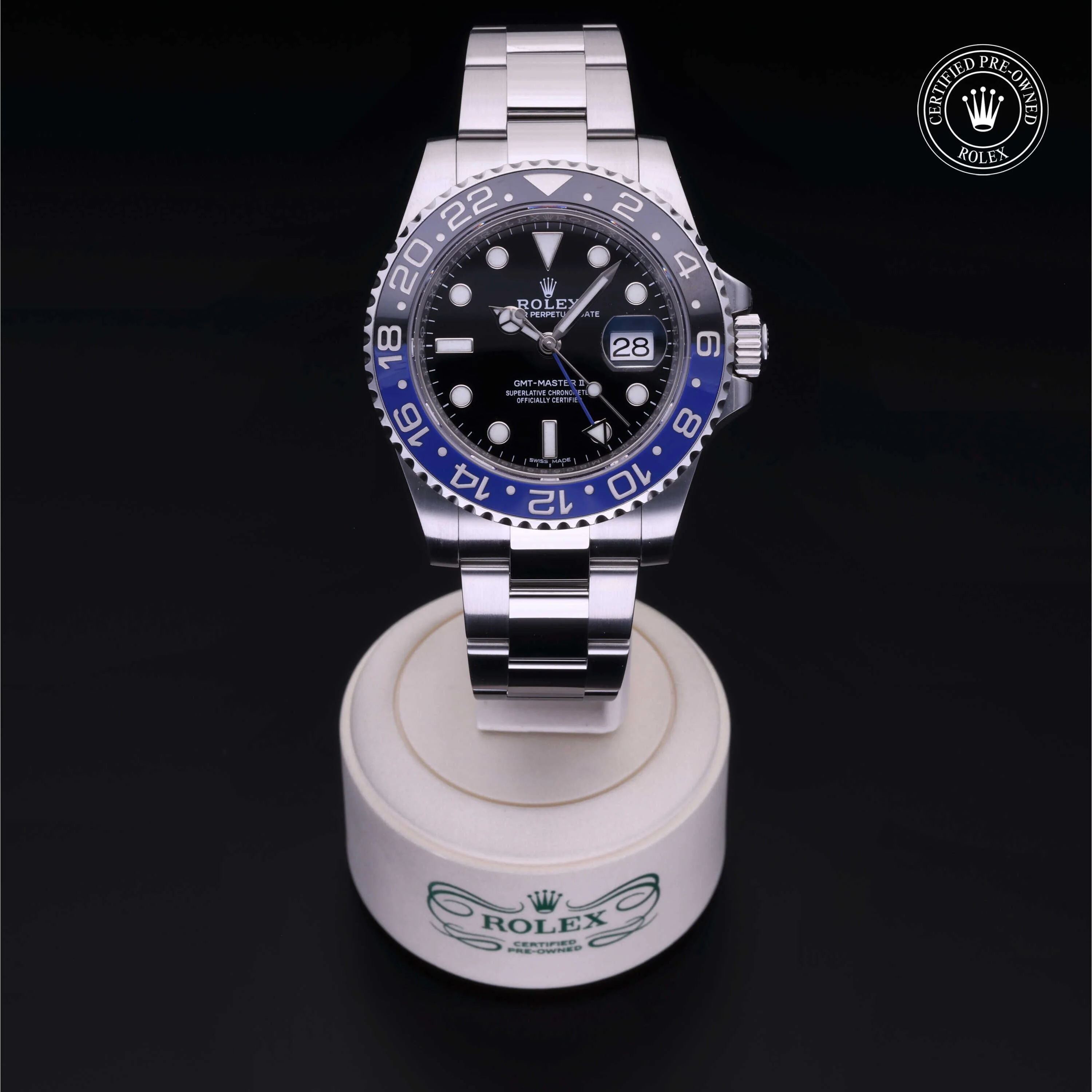 GMT-Master II | 40mm, Steel, Ref. M116710BLNR - Image 3