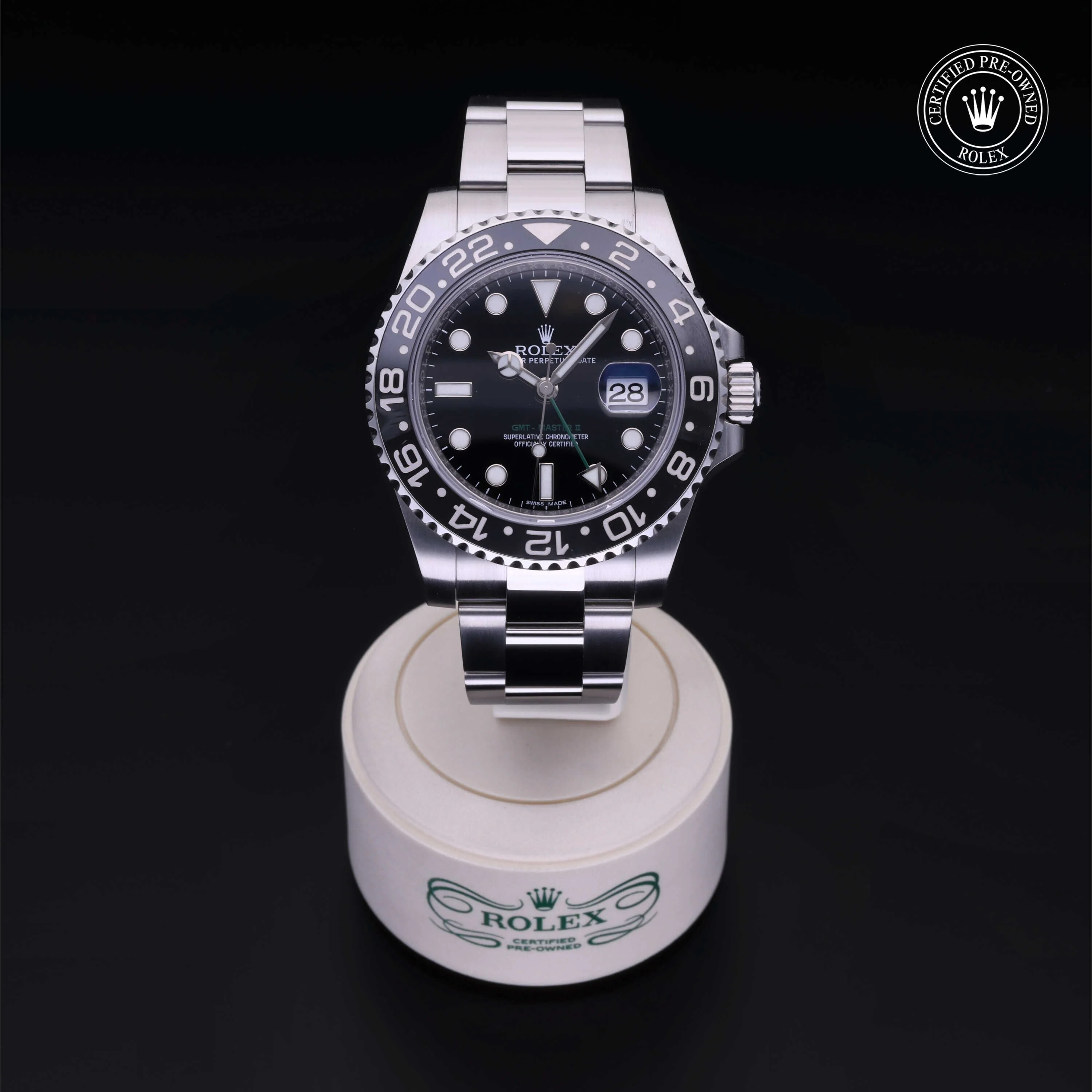 GMT-Master II | 40mm, Steel, Ref. M116710LN - Image 3