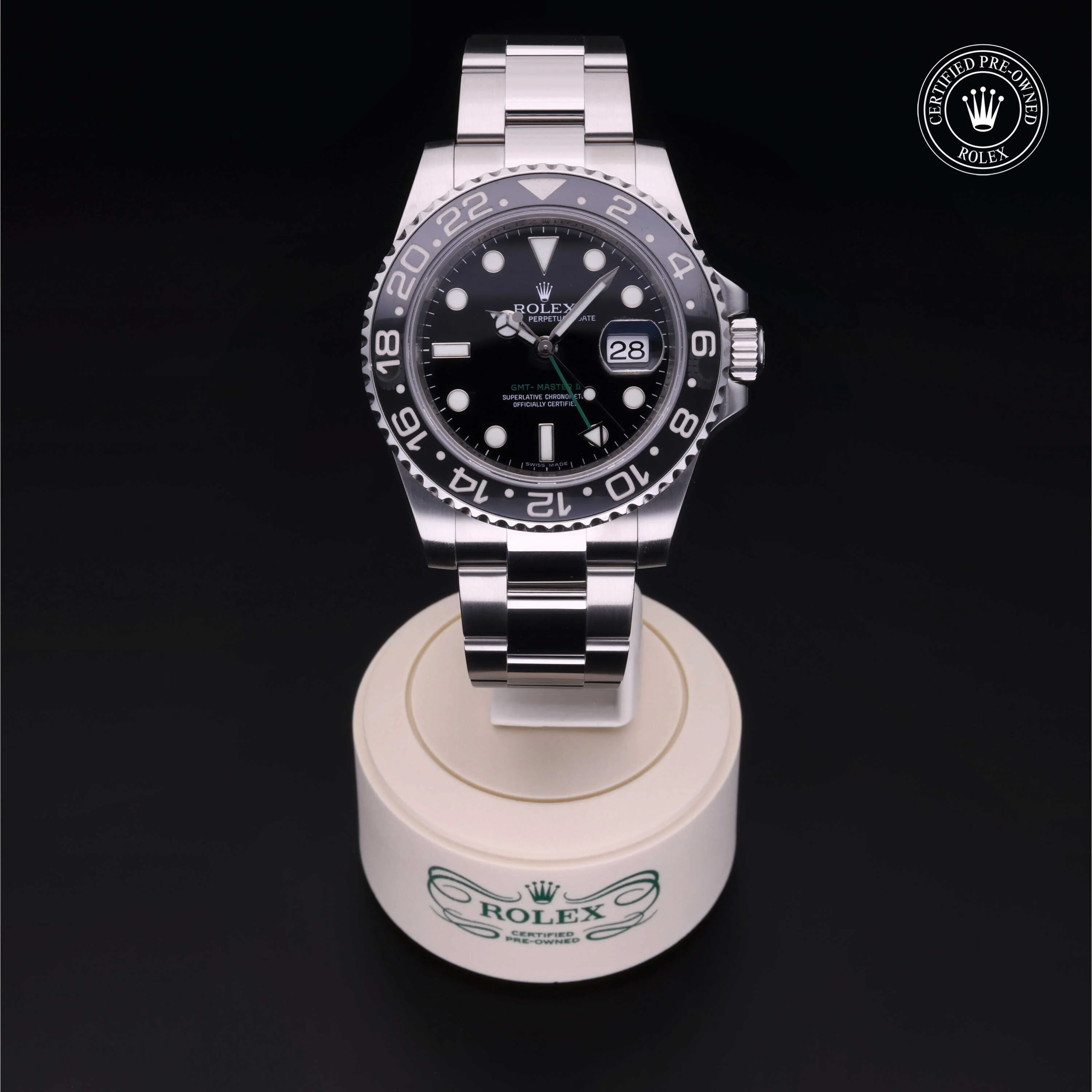 GMT-Master II | 40mm, Steel, Ref. M116710LN - Image 3