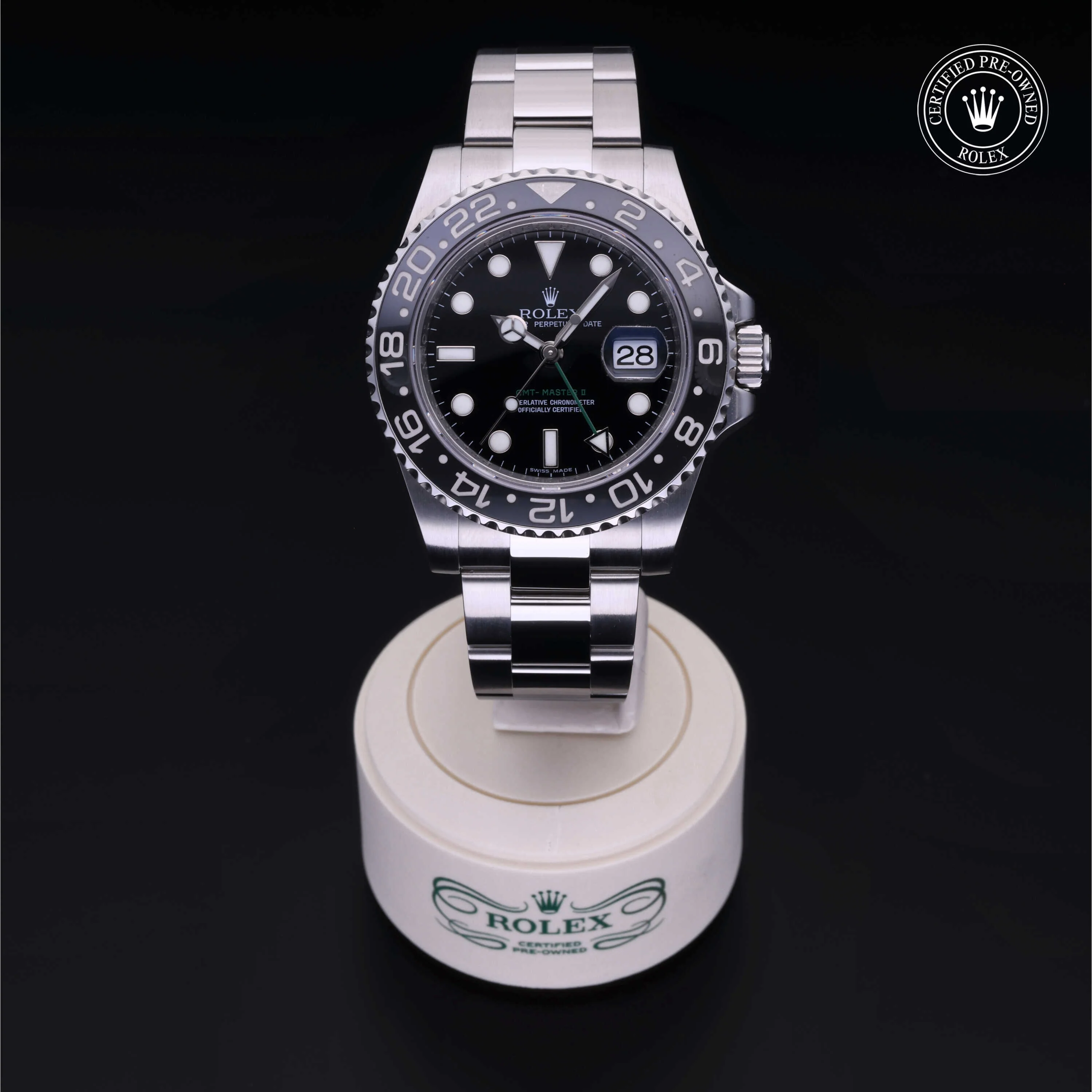 GMT-Master II | 40mm, Steel, Ref. M116710LN - Image 3