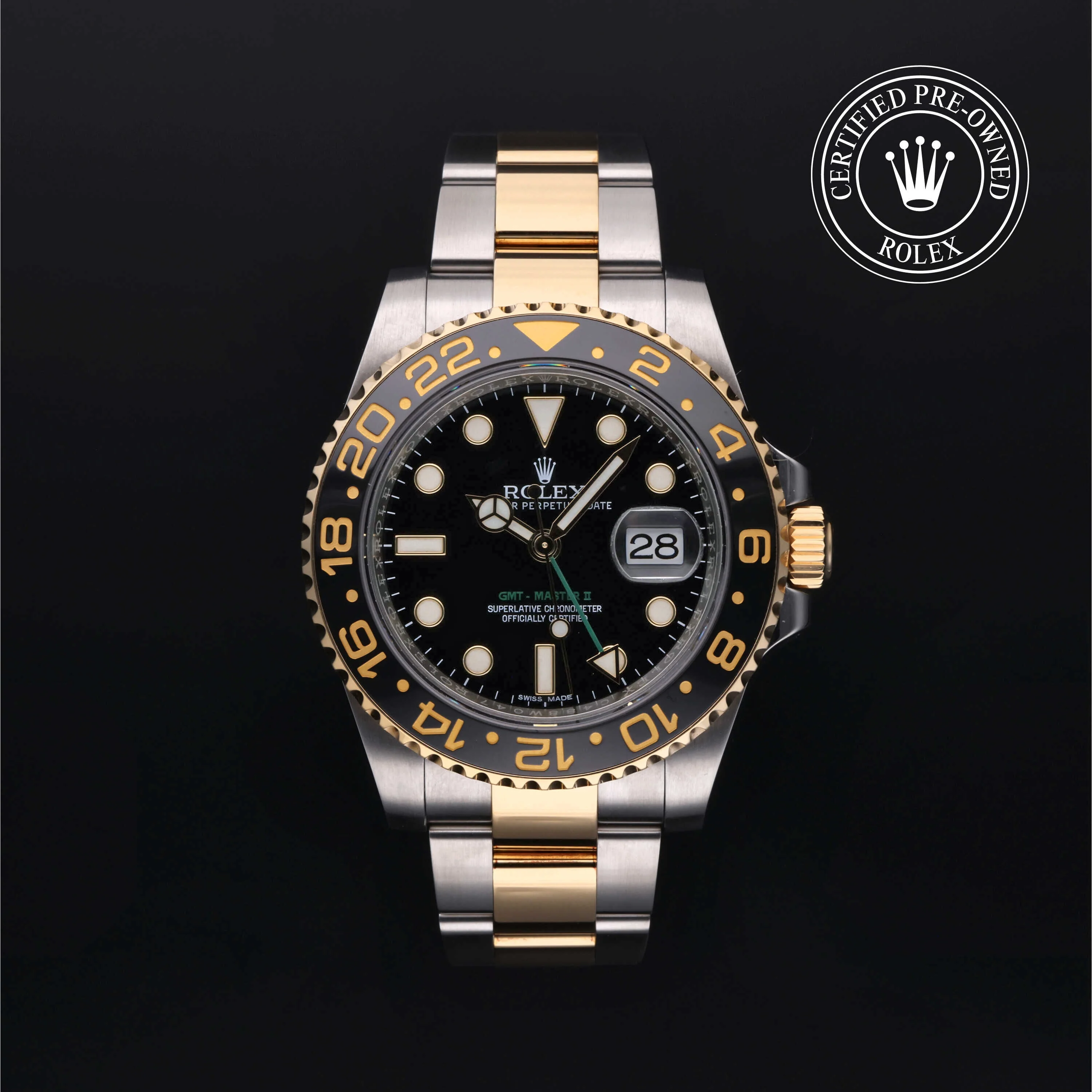 GMT-Master II | 40mm, Two-Tone Steel & 18K Yellow Gold, Ref. M116713LN - Image 2