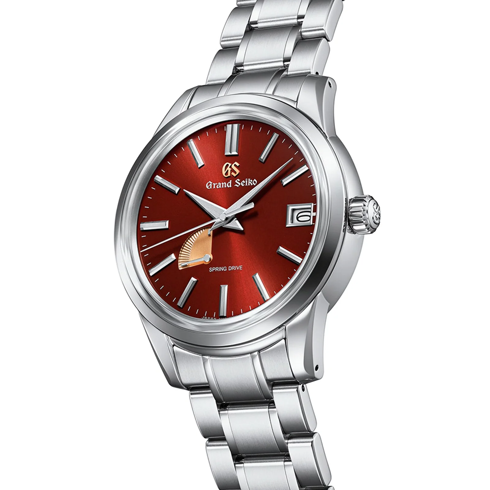 Spring Drive Elegance | 40mm, Steel, Red Dial - Image 2
