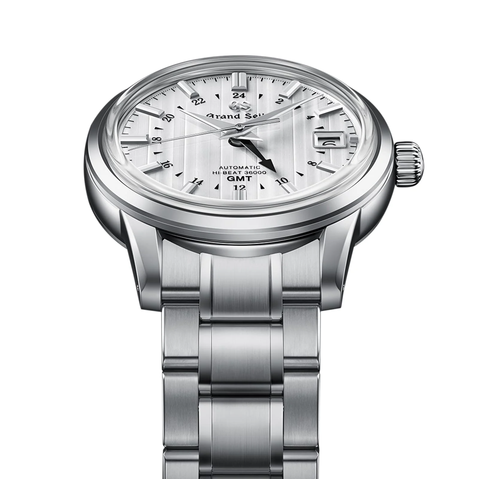 Hi-Beat GMT Elegance | 39.5mm, Steel, White Dial - Image 4