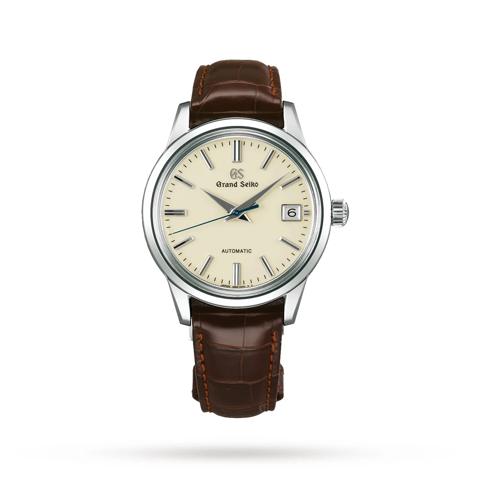 Automatic Elegance | 39.5mm, Steel, Crocodile Leather, Ivory Dial