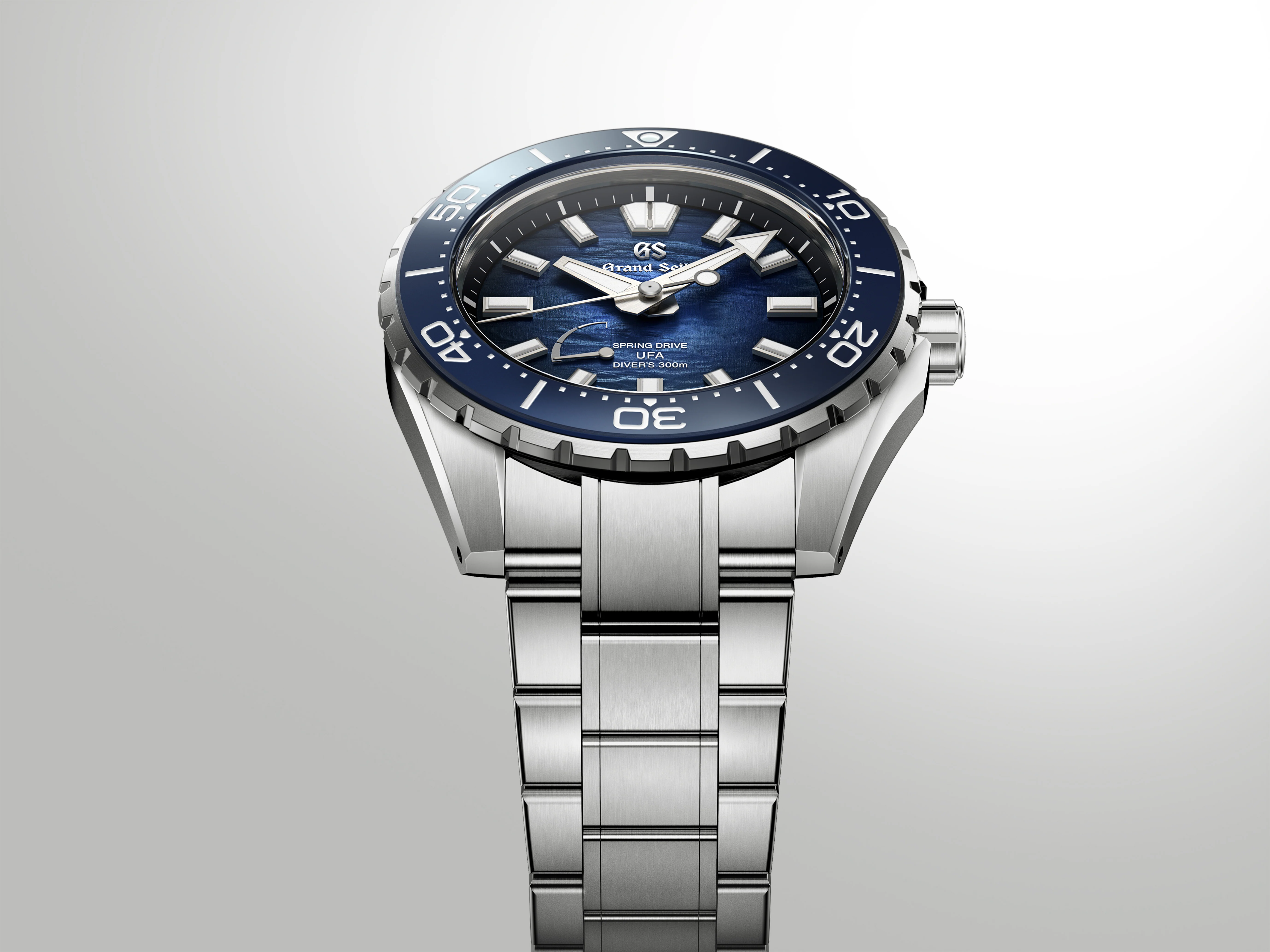 Spring Drive U.F.A. Ushio 300 Diver | 41mm, Titanium, Blue Dial - Image 3