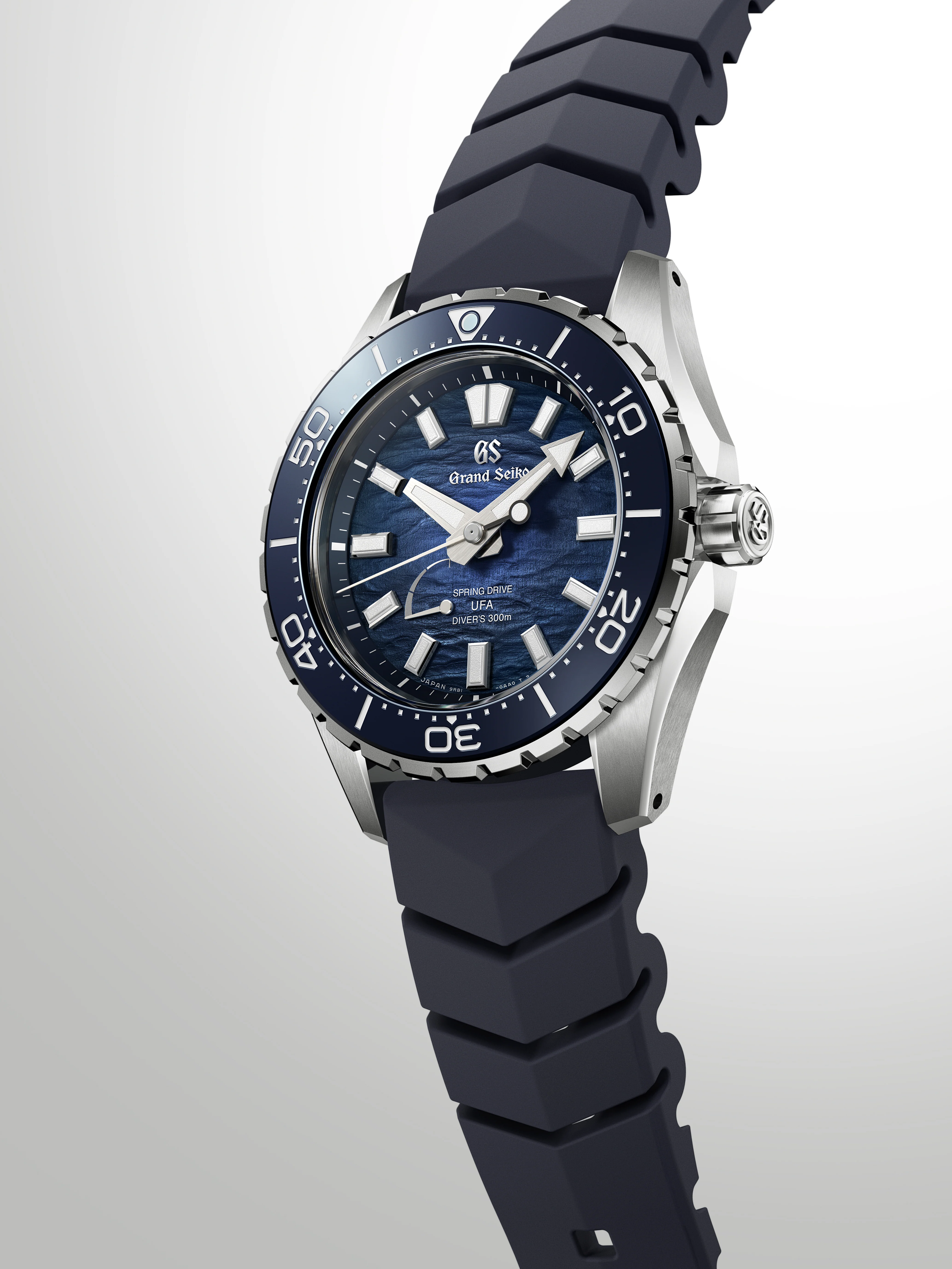 Spring Drive U.F.A. Ushio 300 Diver | 41mm, Titanium, Blue Dial - Image 8
