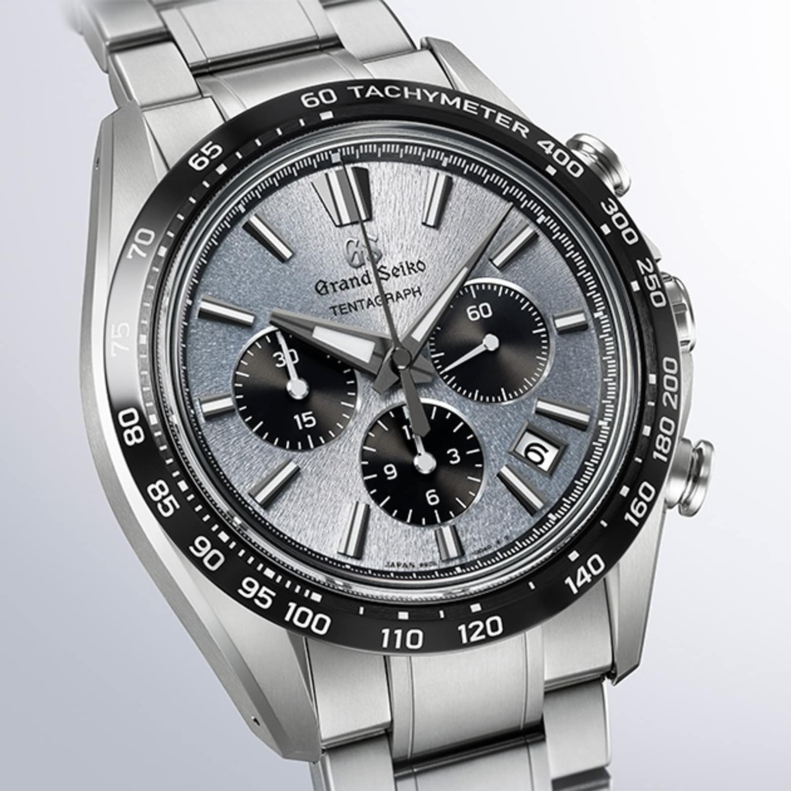 Hi-Beat 36000 Automatic Chronograph Evolution 9 SLGC007 | 43mm, Titanium, Blue Dial - Image 3