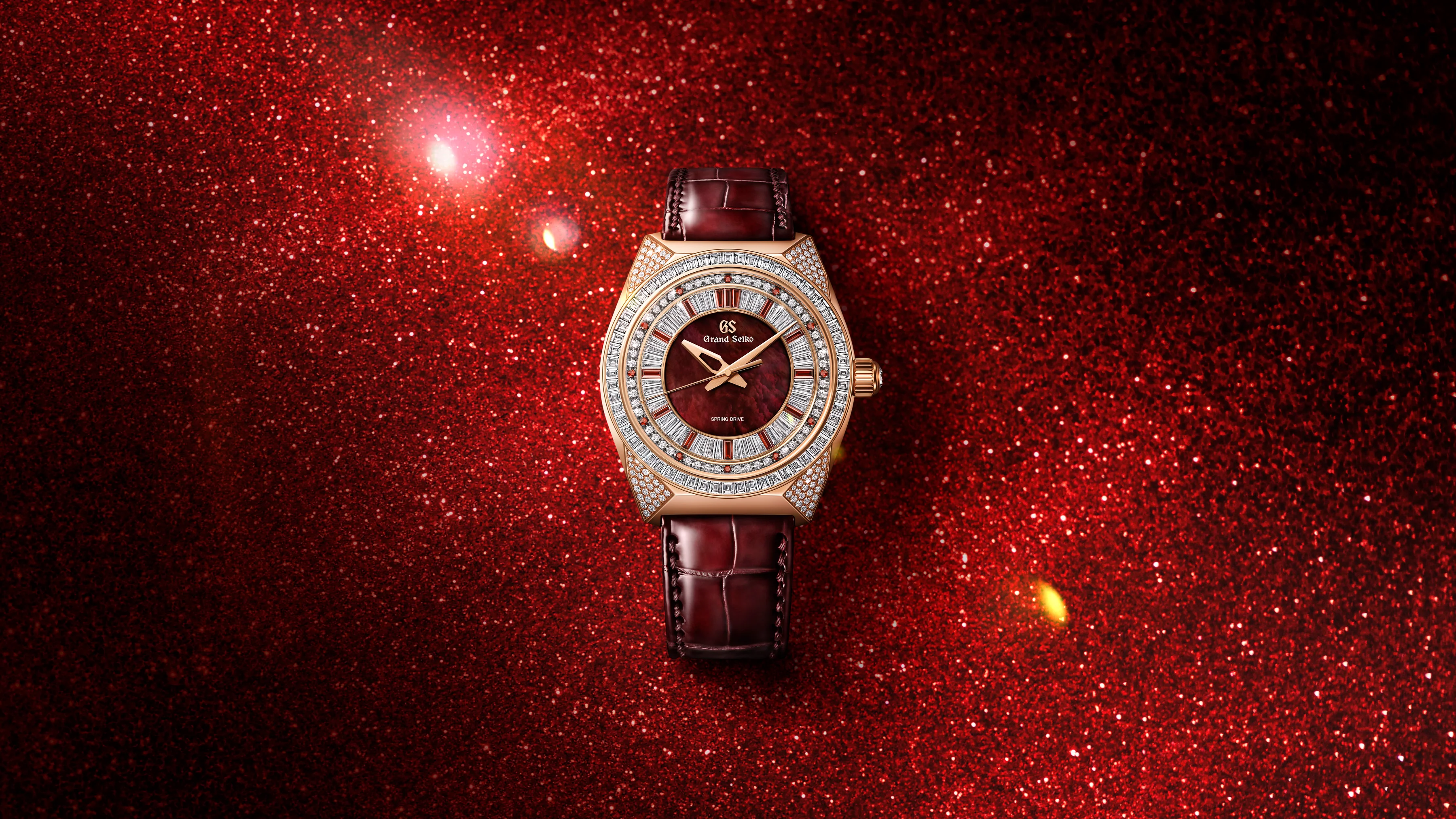 SBGD228 Red Lion Limited Edition | 44mm, 18K Rose Gold, Leather, Red Dial - Image 4
