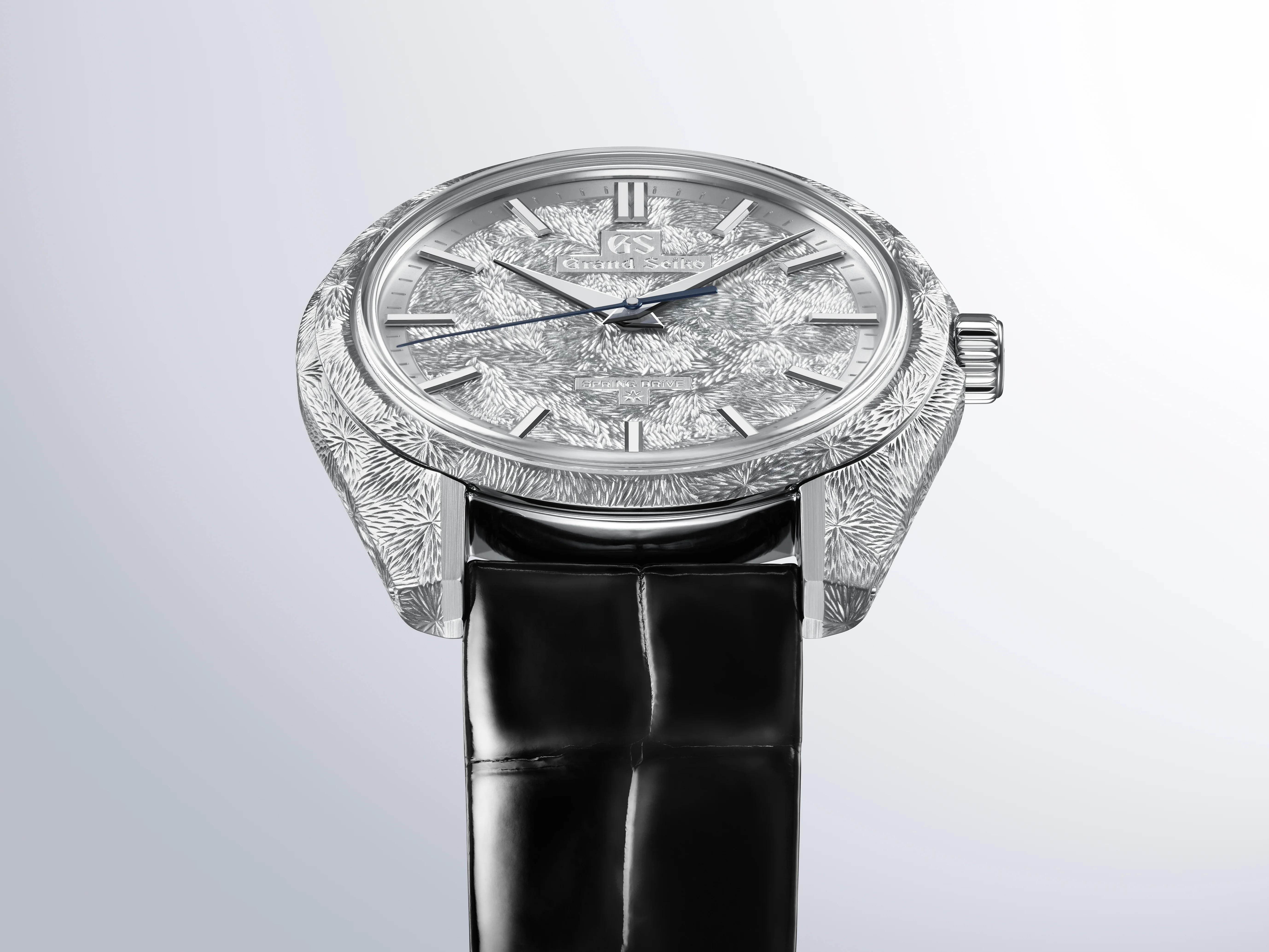 44GS Spring Drive Limited Edition | 40mm, Platinum, Leather, Silver Dial - Image 3