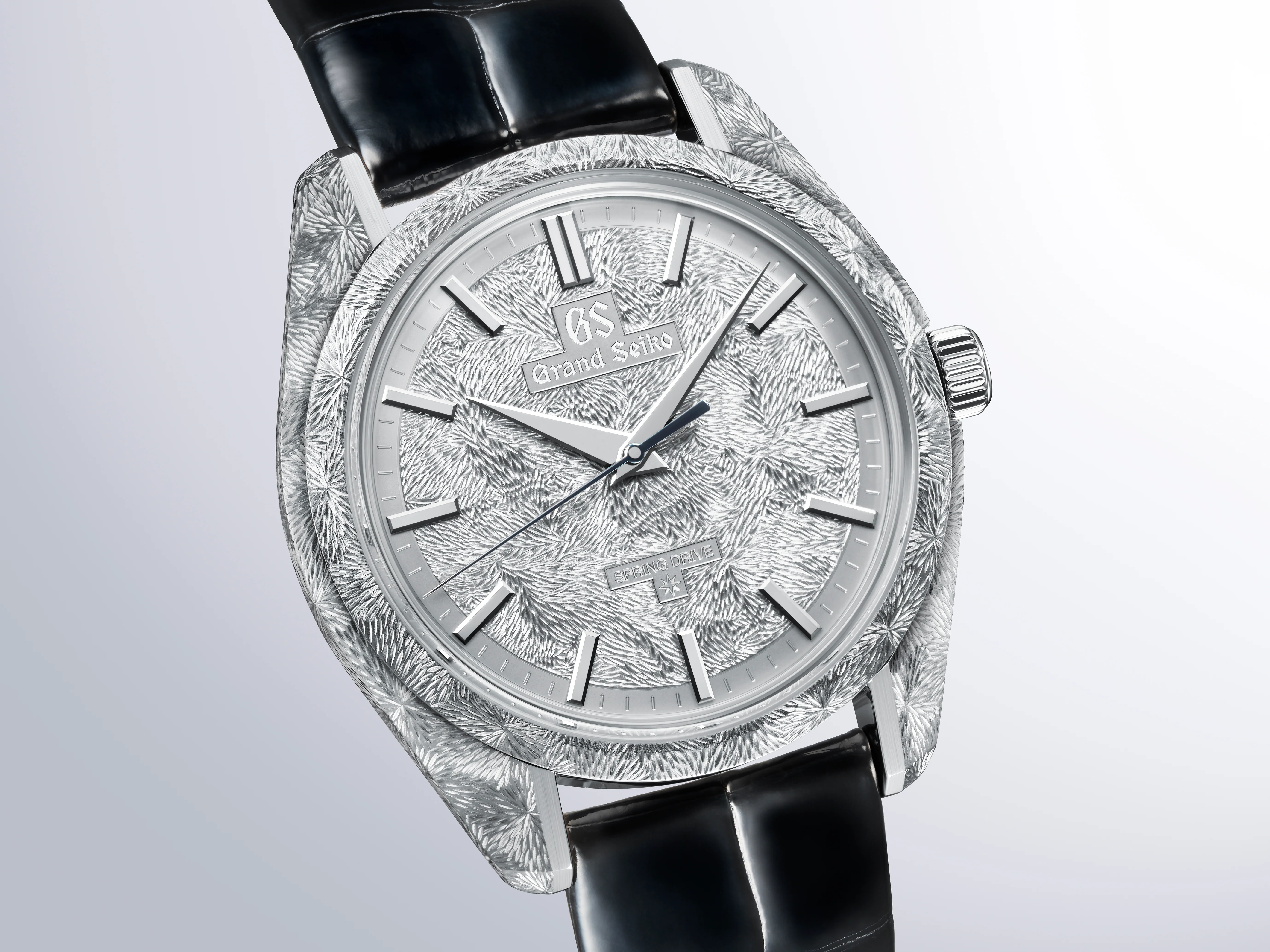 44GS Spring Drive Limited Edition | 40mm, Platinum, Leather, Silver Dial - Image 4