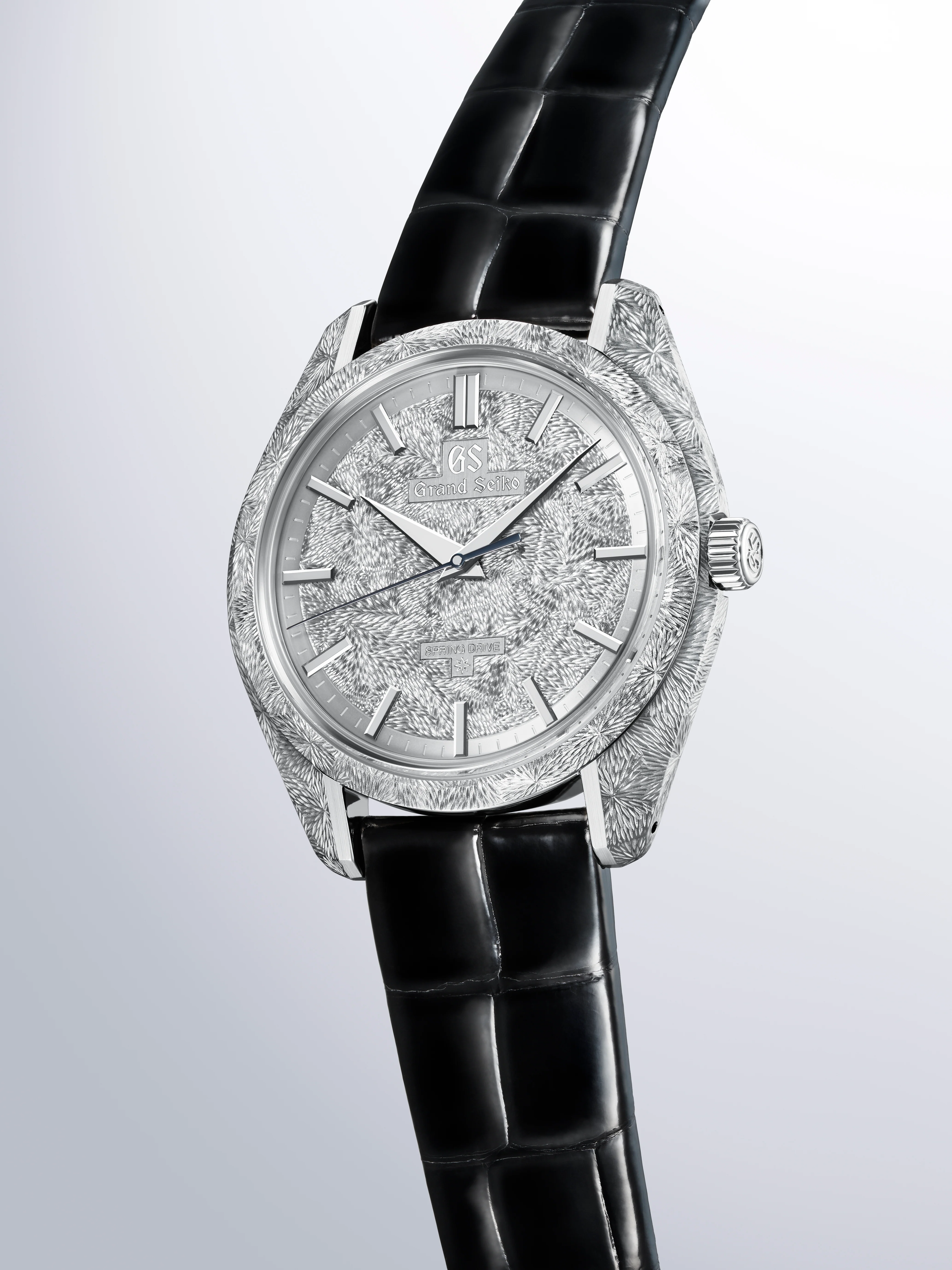 44GS Spring Drive Limited Edition | 40mm, Platinum, Leather, Silver Dial - Image 5