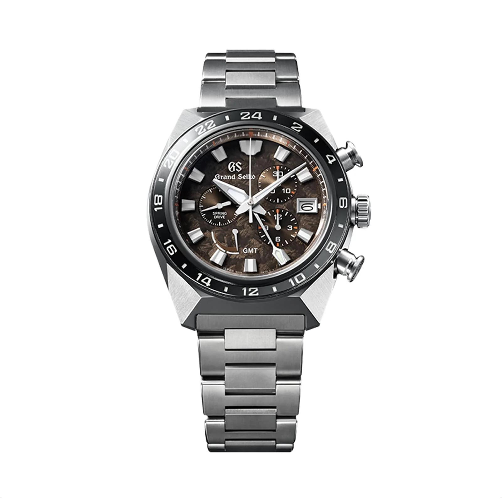 Spring Drive Chronograph Sport | 44.5mm, Titanium, Brown Dial