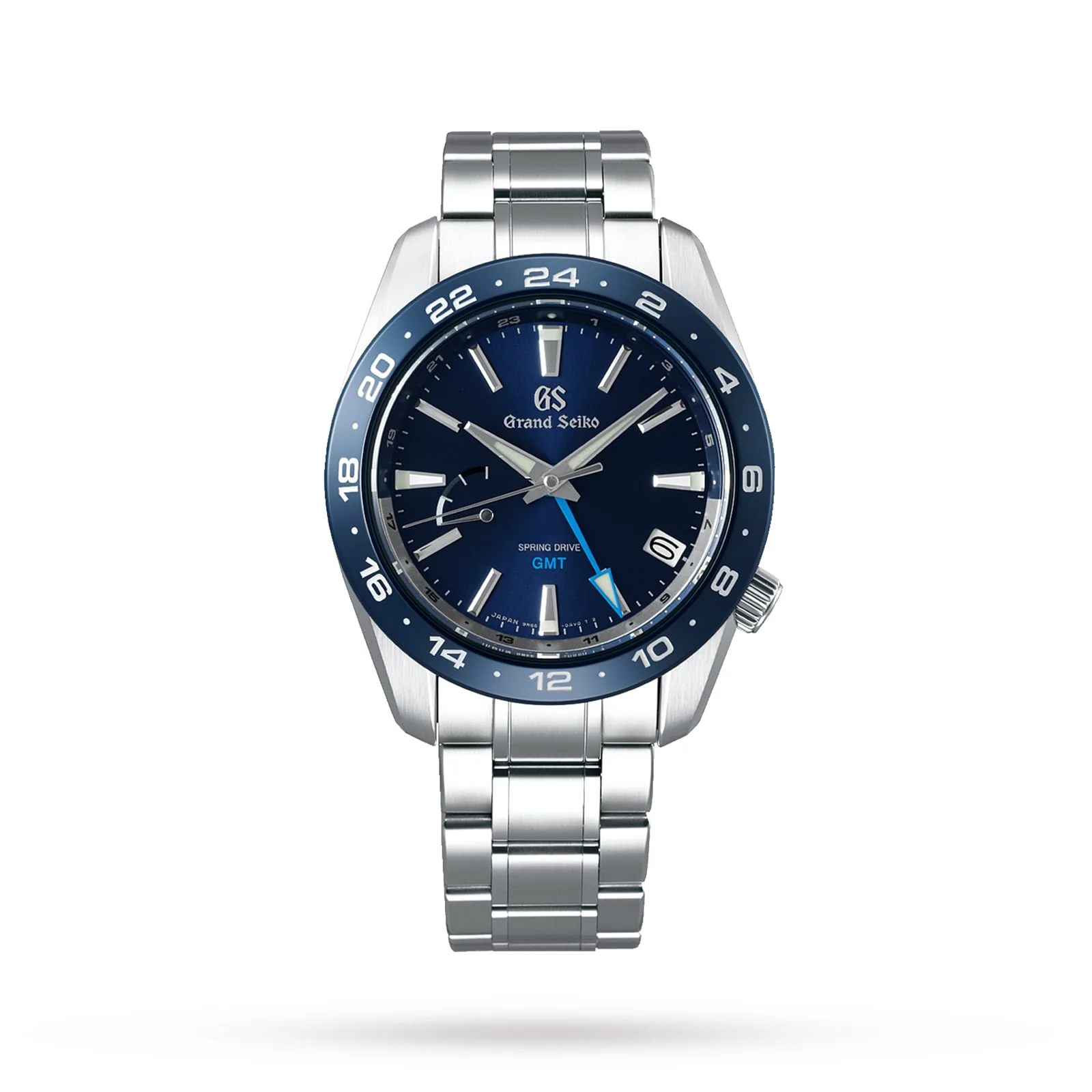 Spring Drive GMT Sport | 40.5mm, Steel, Blue Dial