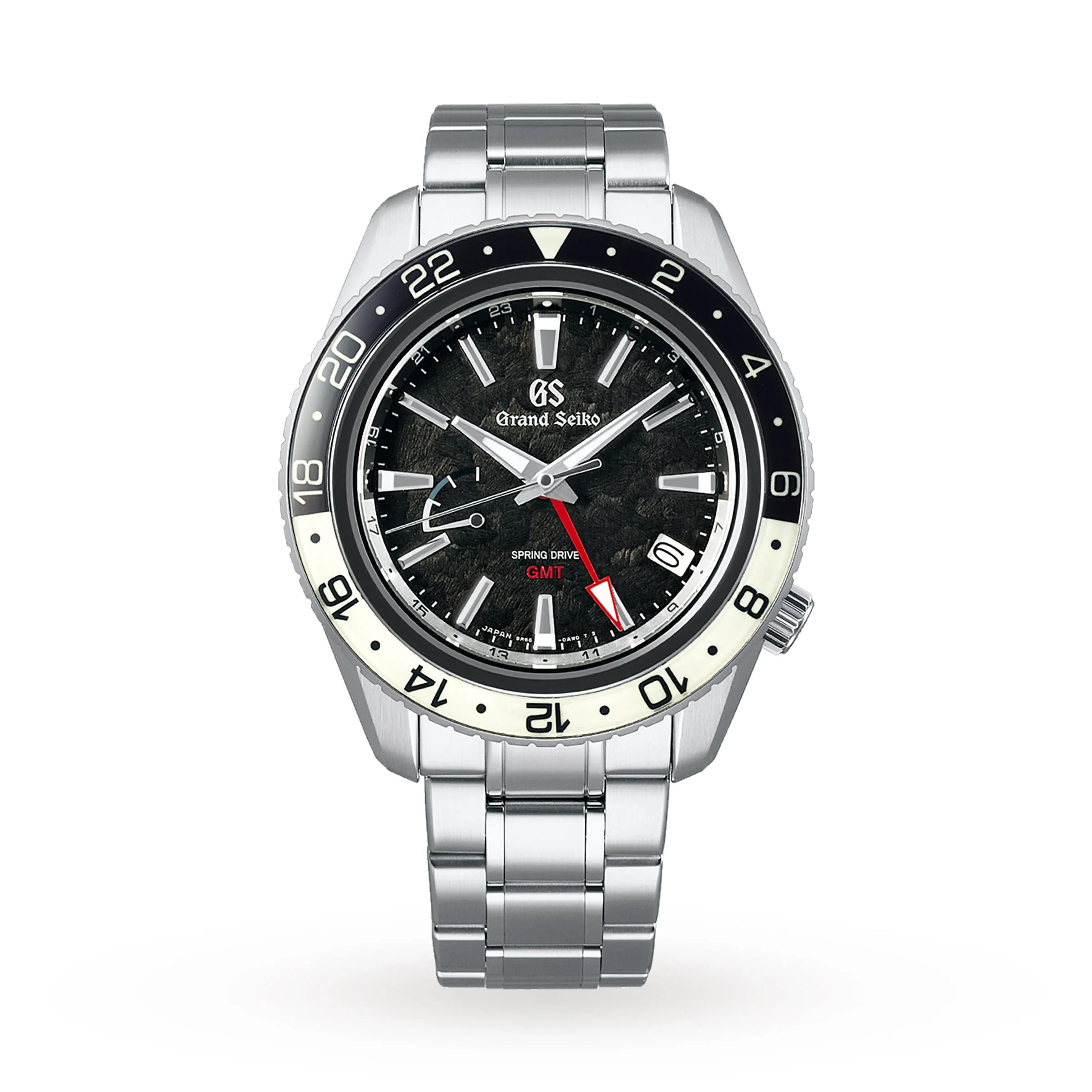 Spring Drive GMT Sport | 44mm, Steel, Black Dial