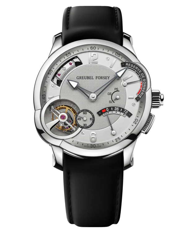 Grande Sonnerie | 43.5mm, Titanium, Rubber, Silver Dial