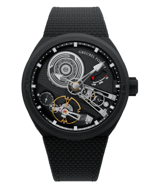 Balancier Convexe S² | 41.5mm, Carbon Fibre, Rubber, Grey Dial