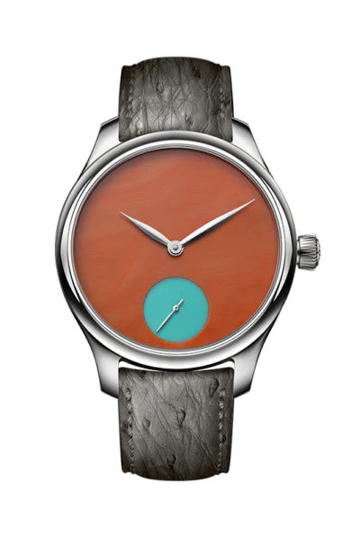 Endeavour Small Seconds Concept Pop | 38mm, Steel, Mixed, Orange Dial