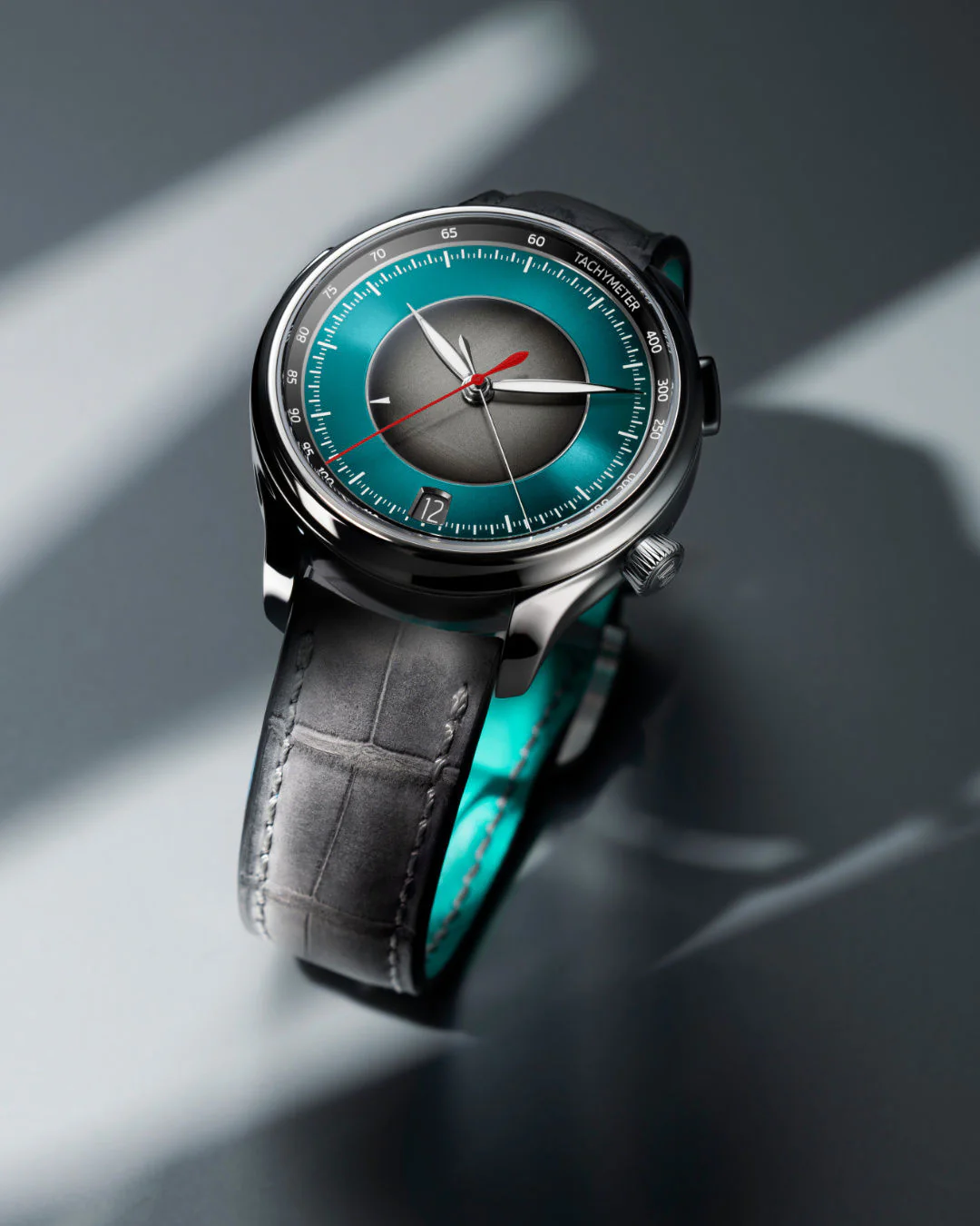 Endeavour Chronograph Dual Time | 42mm, Steel, Grey Dial - Image 2
