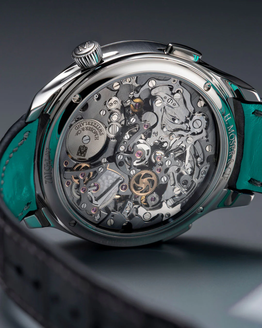 Endeavour Chronograph Dual Time | 42mm, Steel, Grey Dial - Image 5