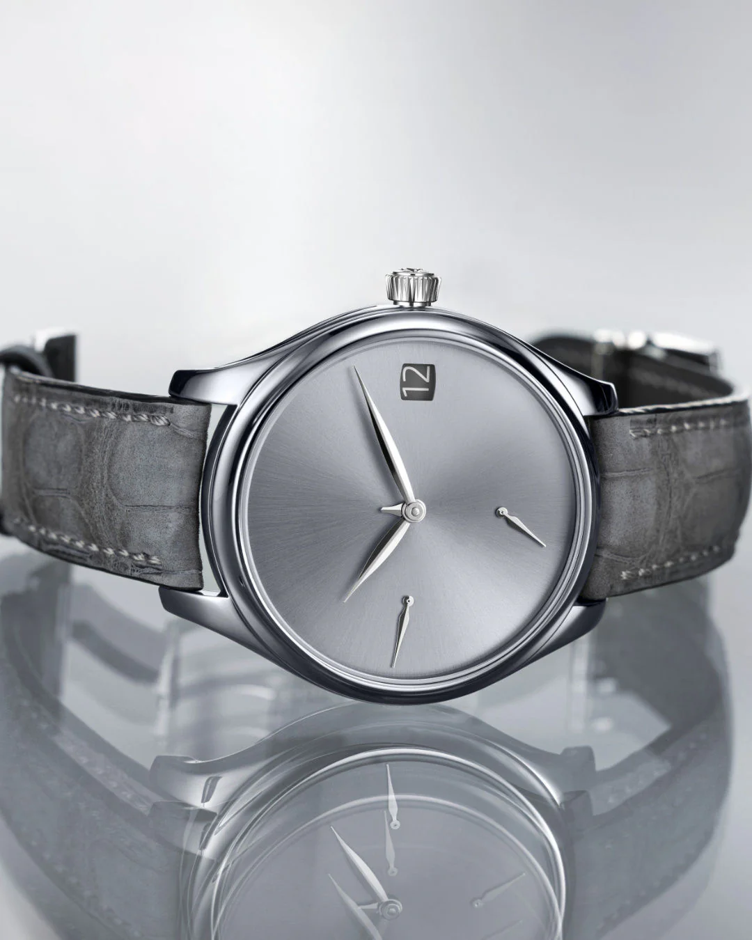 Endeavour Perpetual Calendar Concept Tantalum | 42mm, Tantalum, Leather, Grey Dial - Image 2