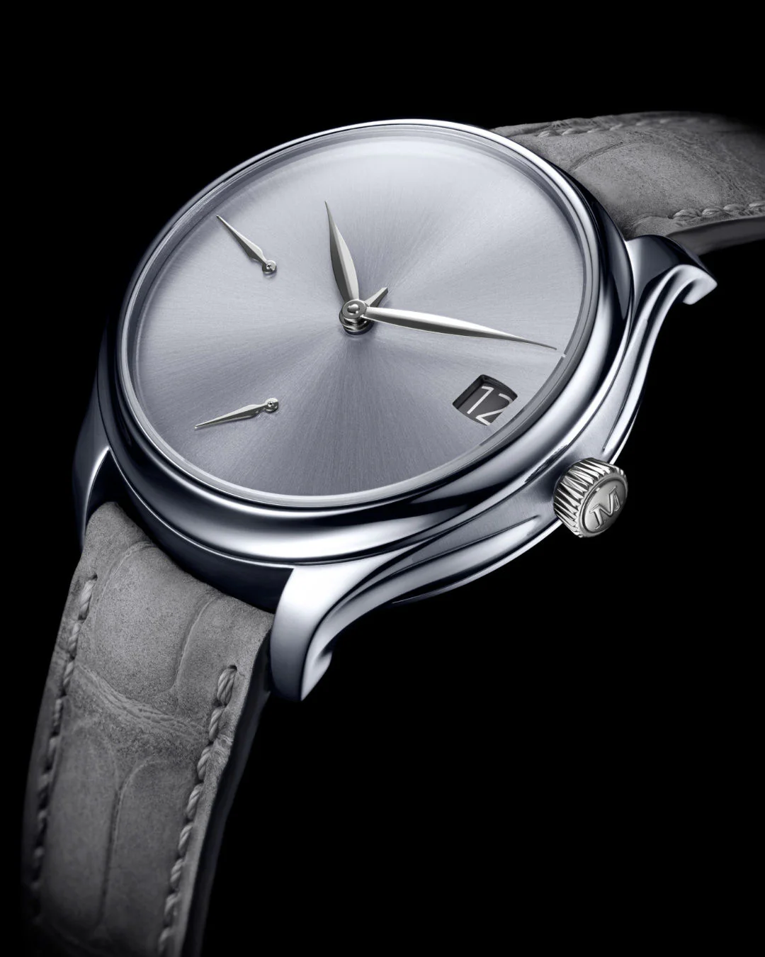 Endeavour Perpetual Calendar Concept Tantalum | 42mm, Tantalum, Leather, Grey Dial - Image 3