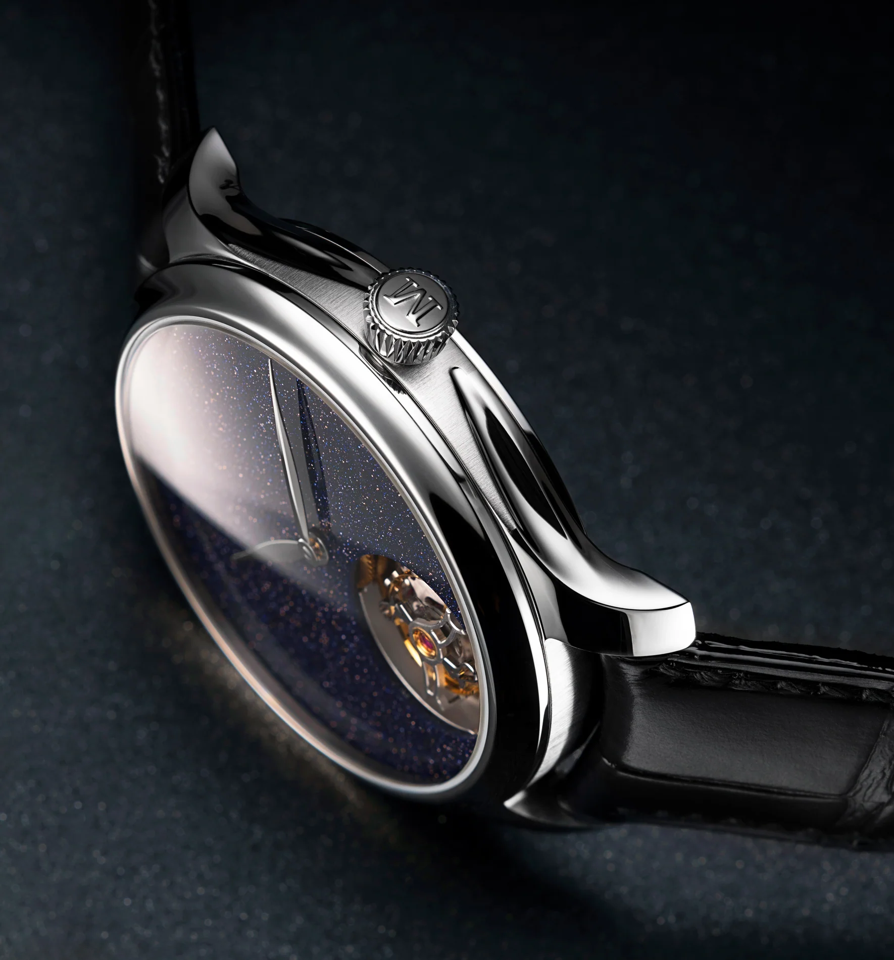 Endeavour Aventurine Tourbillon Steel | Aventurine Dial - Image 3