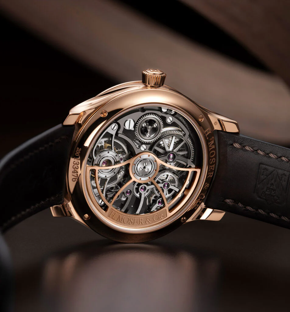 Endeavour Tourbillon Skeleton | 40mm, Titanium & 18K Rose Gold, Leather, Other Dial - Image 3