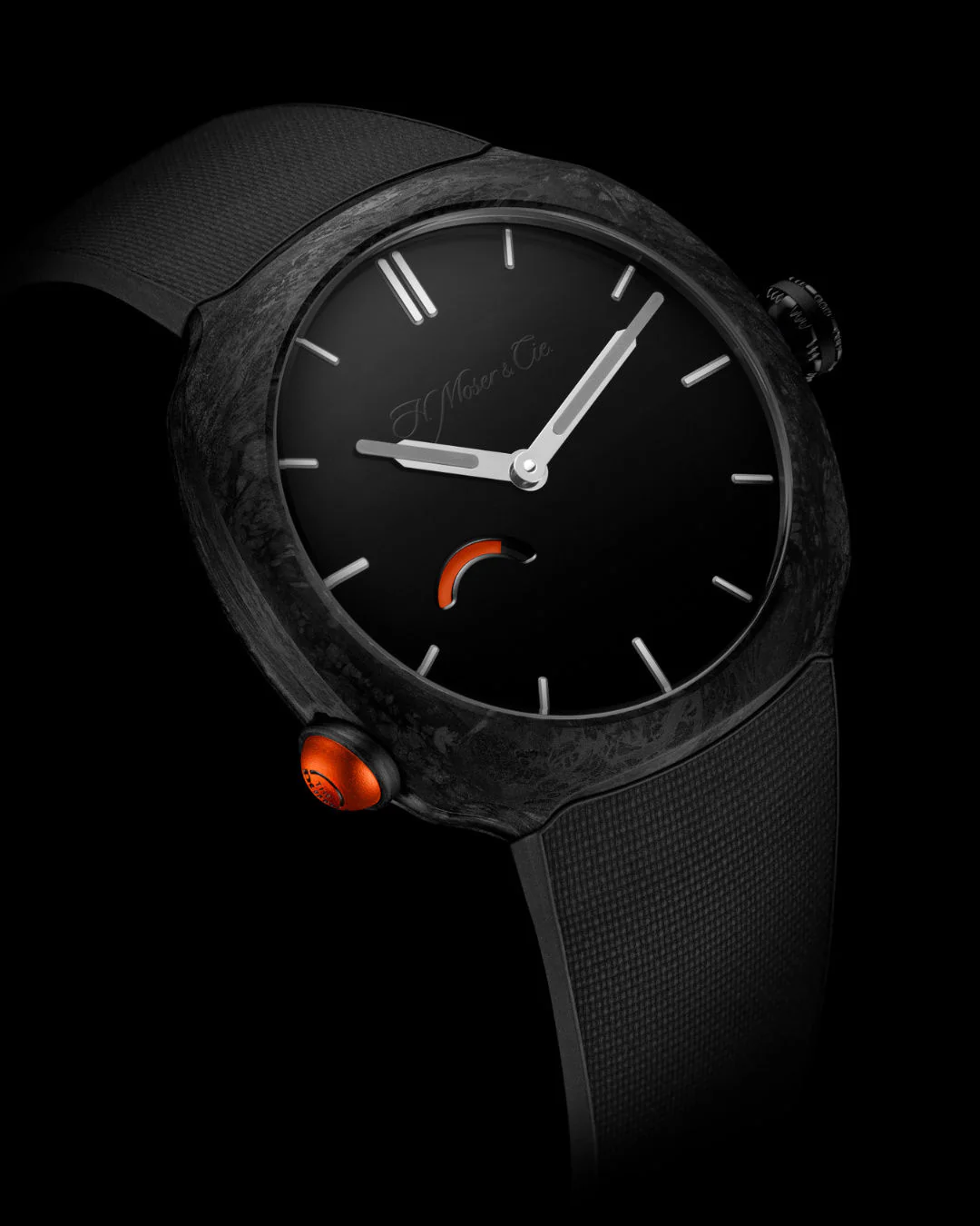 Streamliner Pump | 40mm, Rubber, Black Dial - Image 2