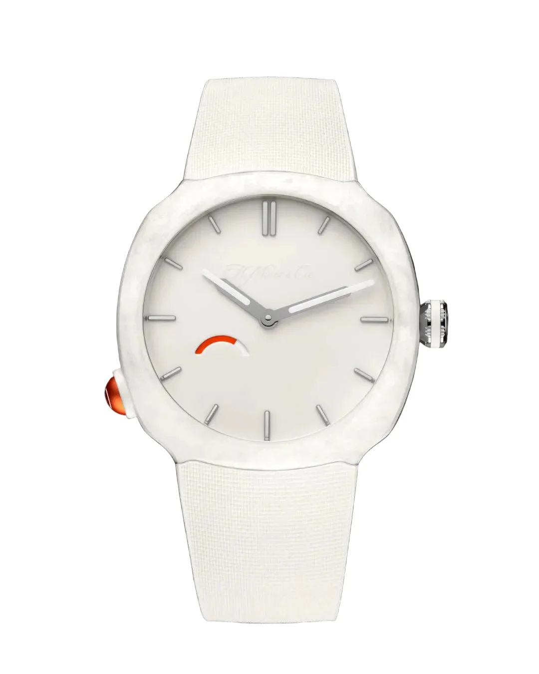 Streamliner Pump | 40mm, Rubber, White Dial