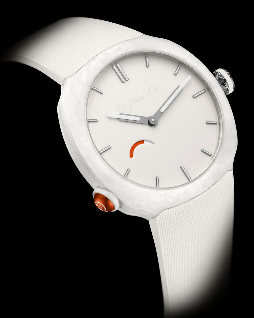 Streamliner Pump | 40mm, Rubber, White Dial - Image 2