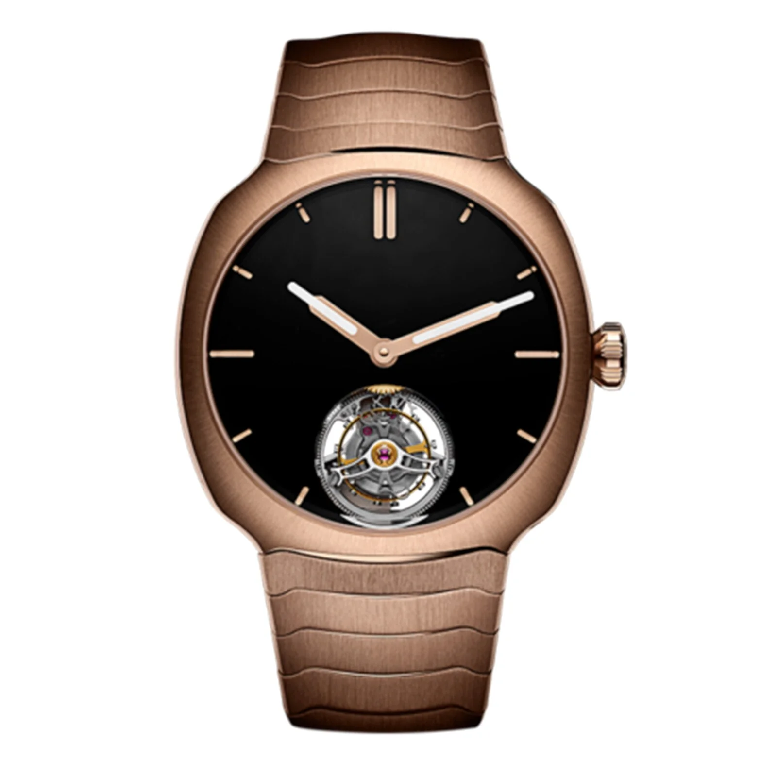 Streamliner Tourbillon | 40mm, 18K Rose Gold, Black Dial, Ref. 6804-0400