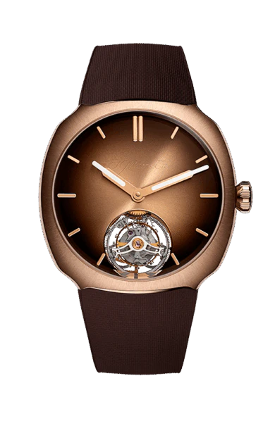 Streamliner Tourbillon Pierre Gasly | 40mm, 18K Rose Gold, Rubber, Cognac Dial