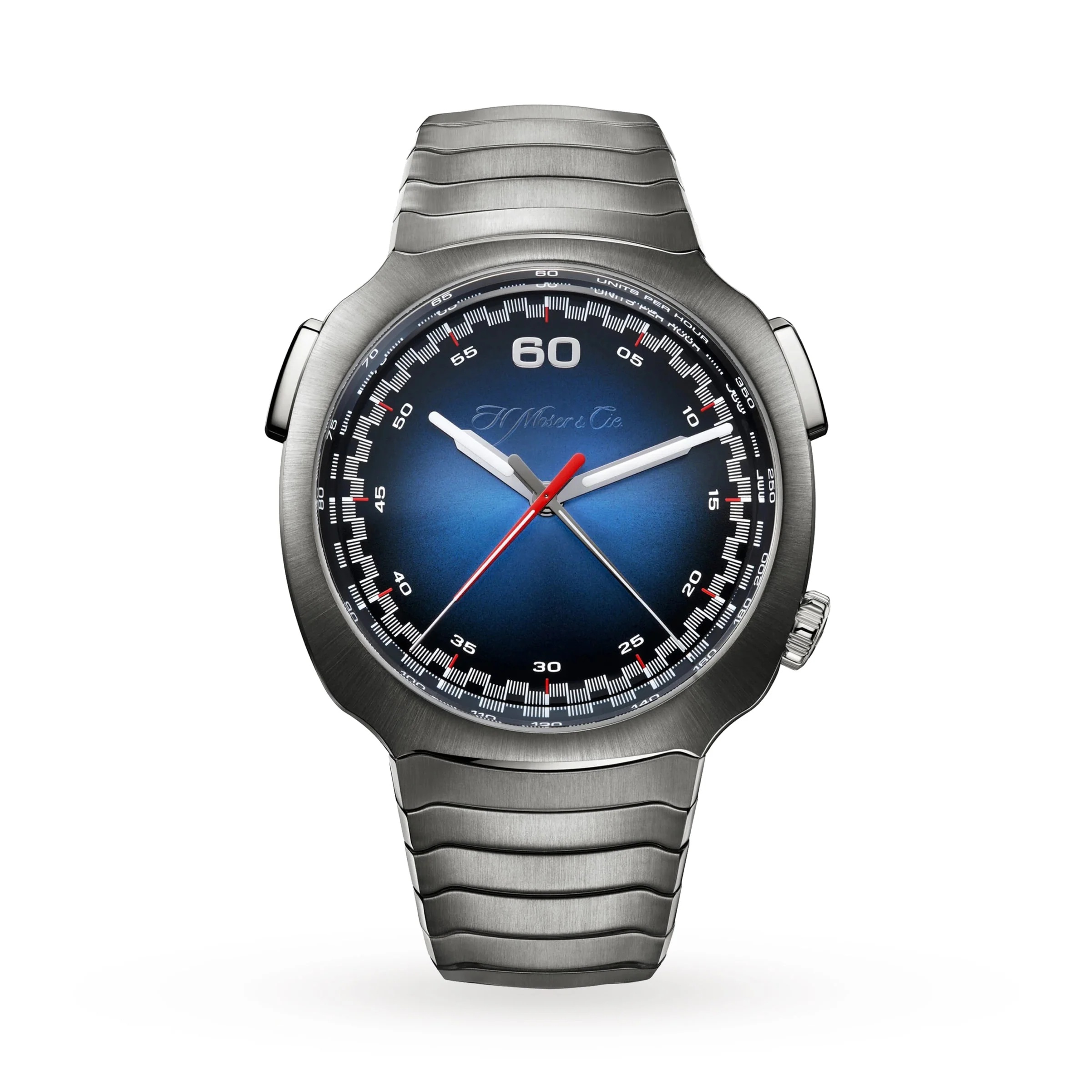 Streamliner Flyback Chronograph | 42.5mm, Steel, Blue Dial