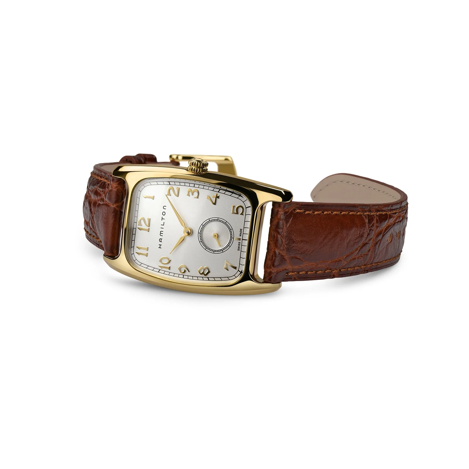 American Classic Boulton Quartz | 27mm, Steel, Leather, White Dial - Image 3