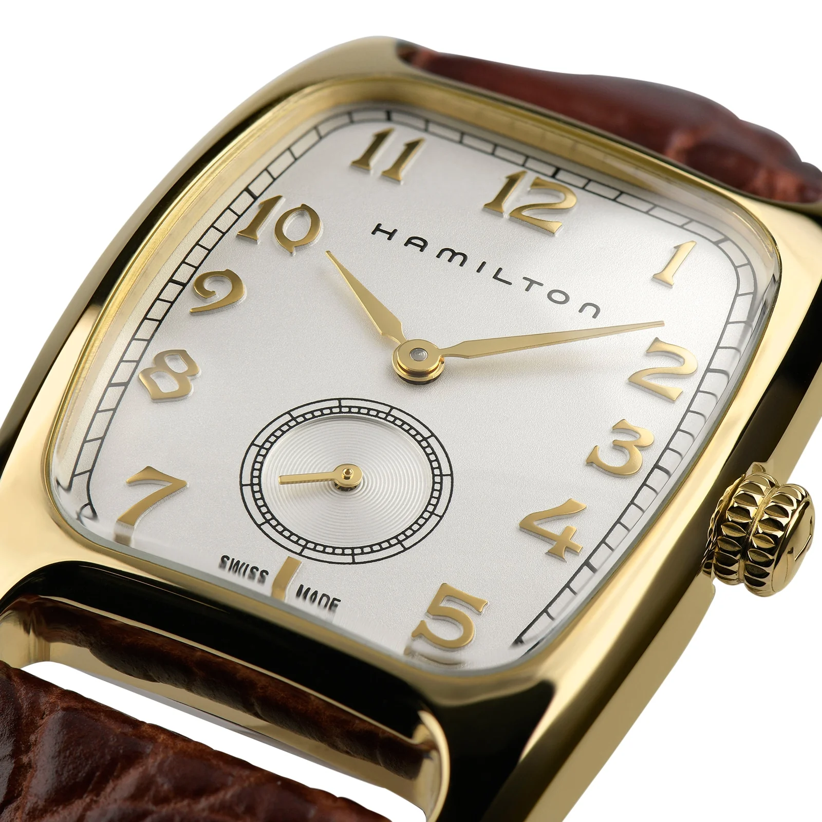American Classic Boulton Quartz | 27mm, Steel, Leather, White Dial - Image 4